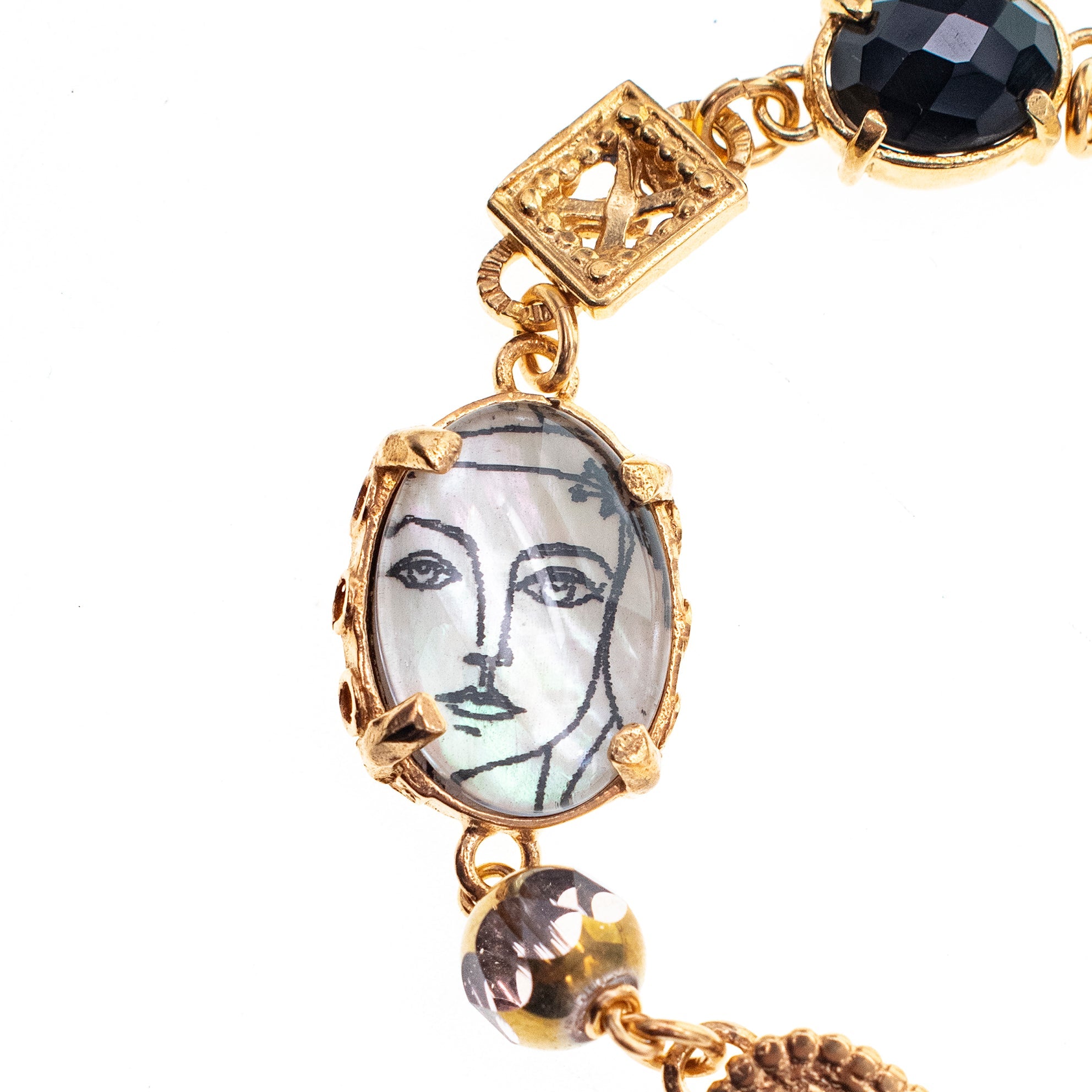 B 26g02 Picasso Charm Bracelet