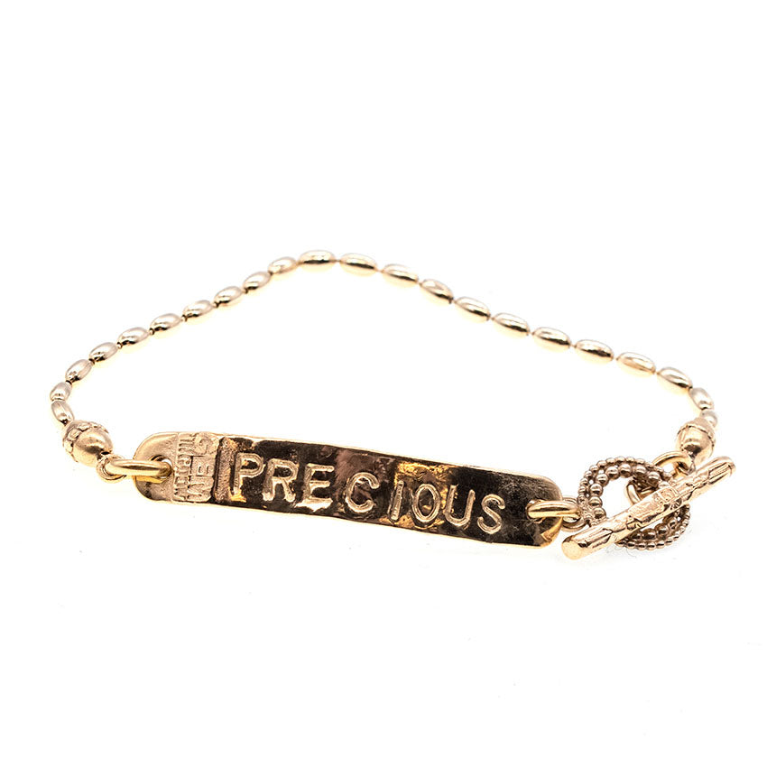BMG04 Gold Plated Personal bracelet
