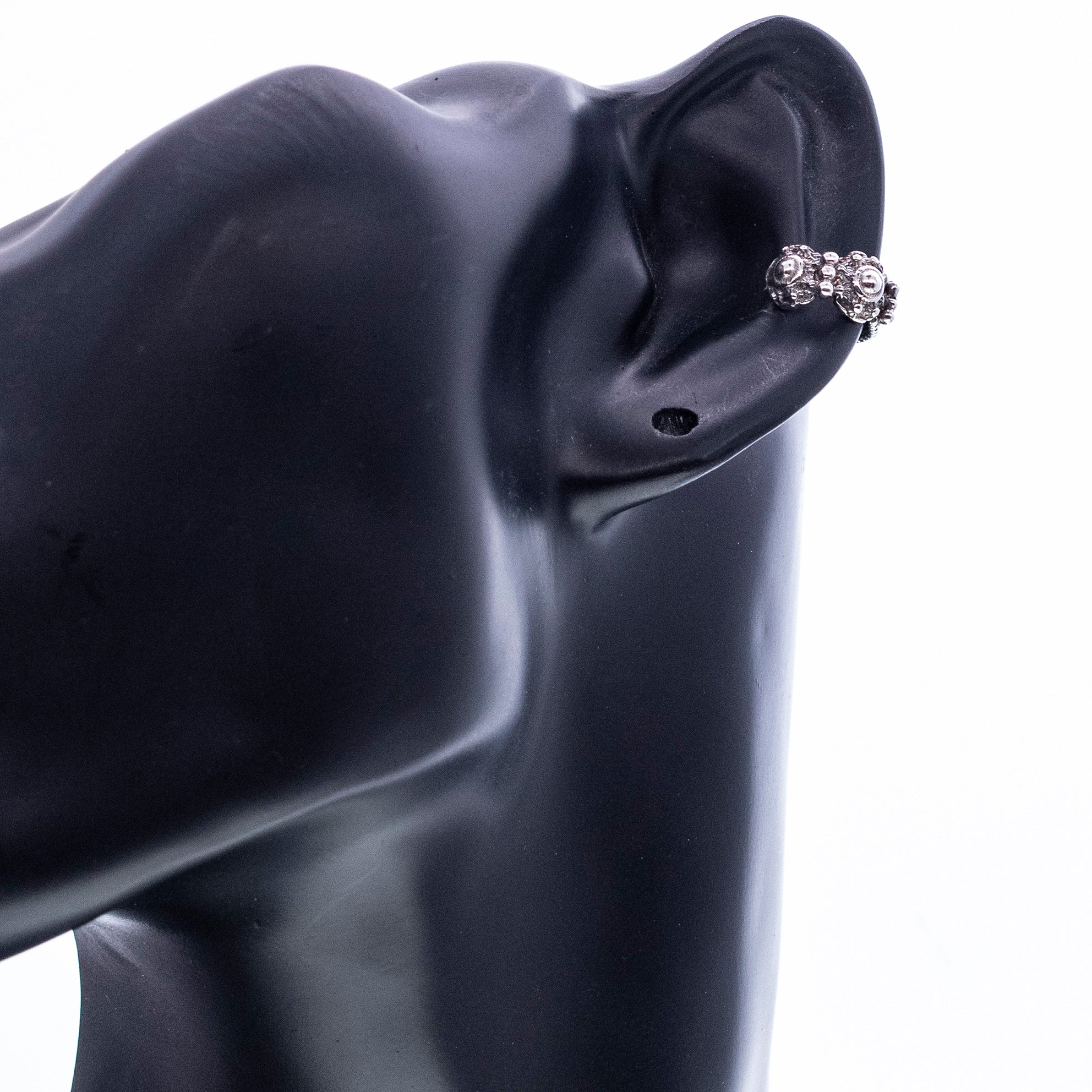 Ear cuff silver 12