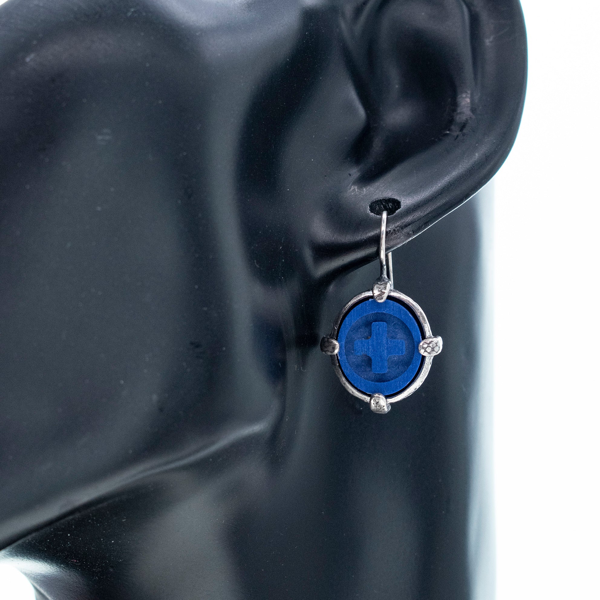 E 24e01 rebel rebel blue lapis earrings