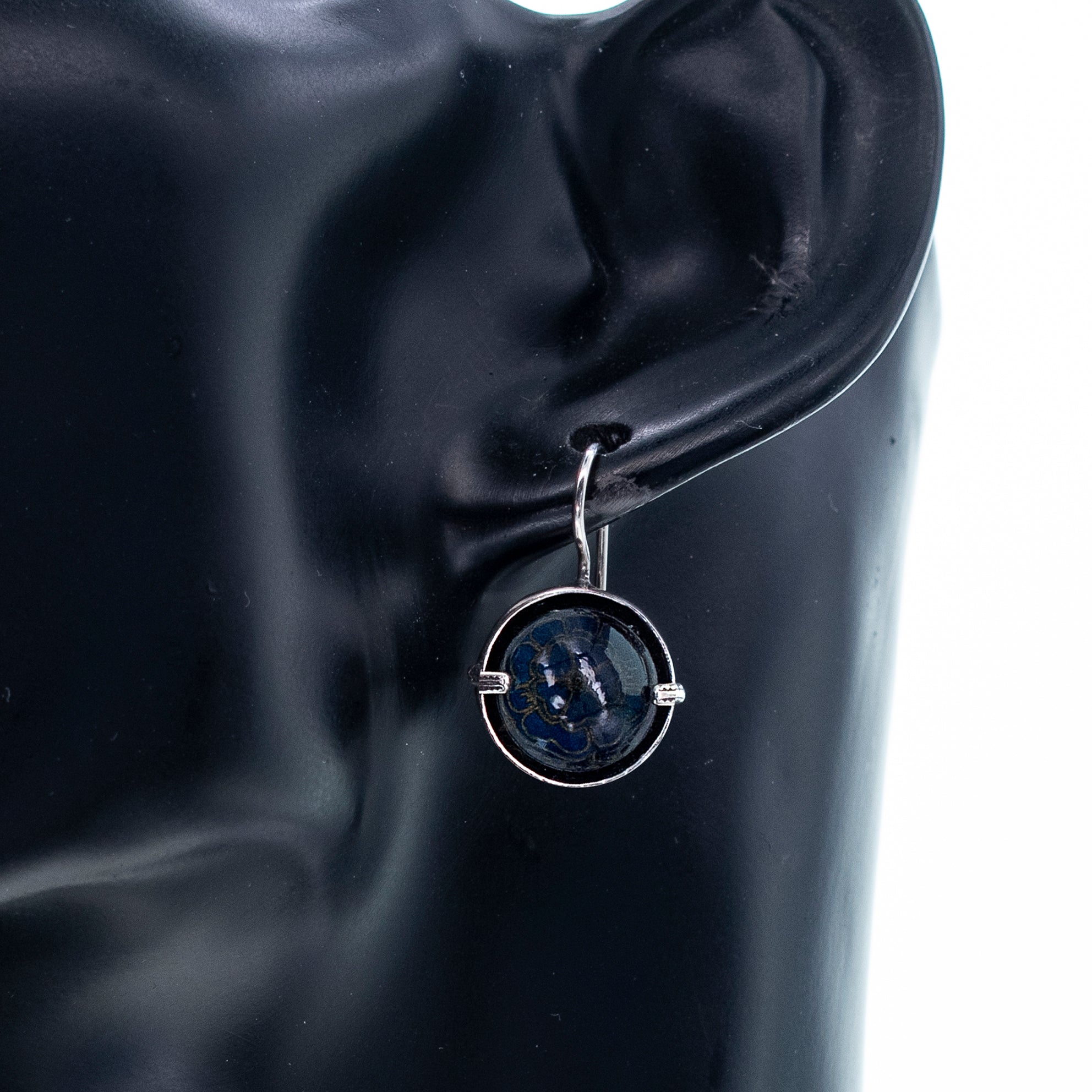 E 25e02C Dark Rose earrings