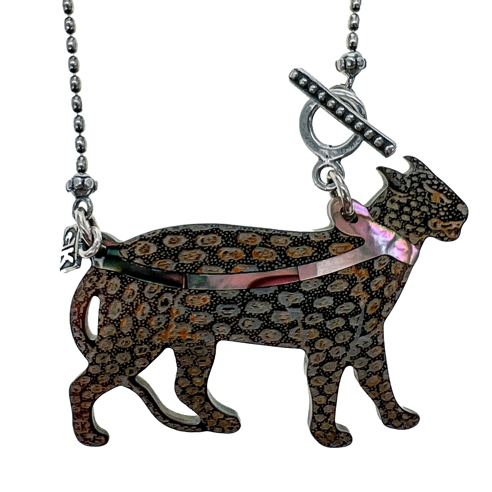 NK 24d23 leopard necklace