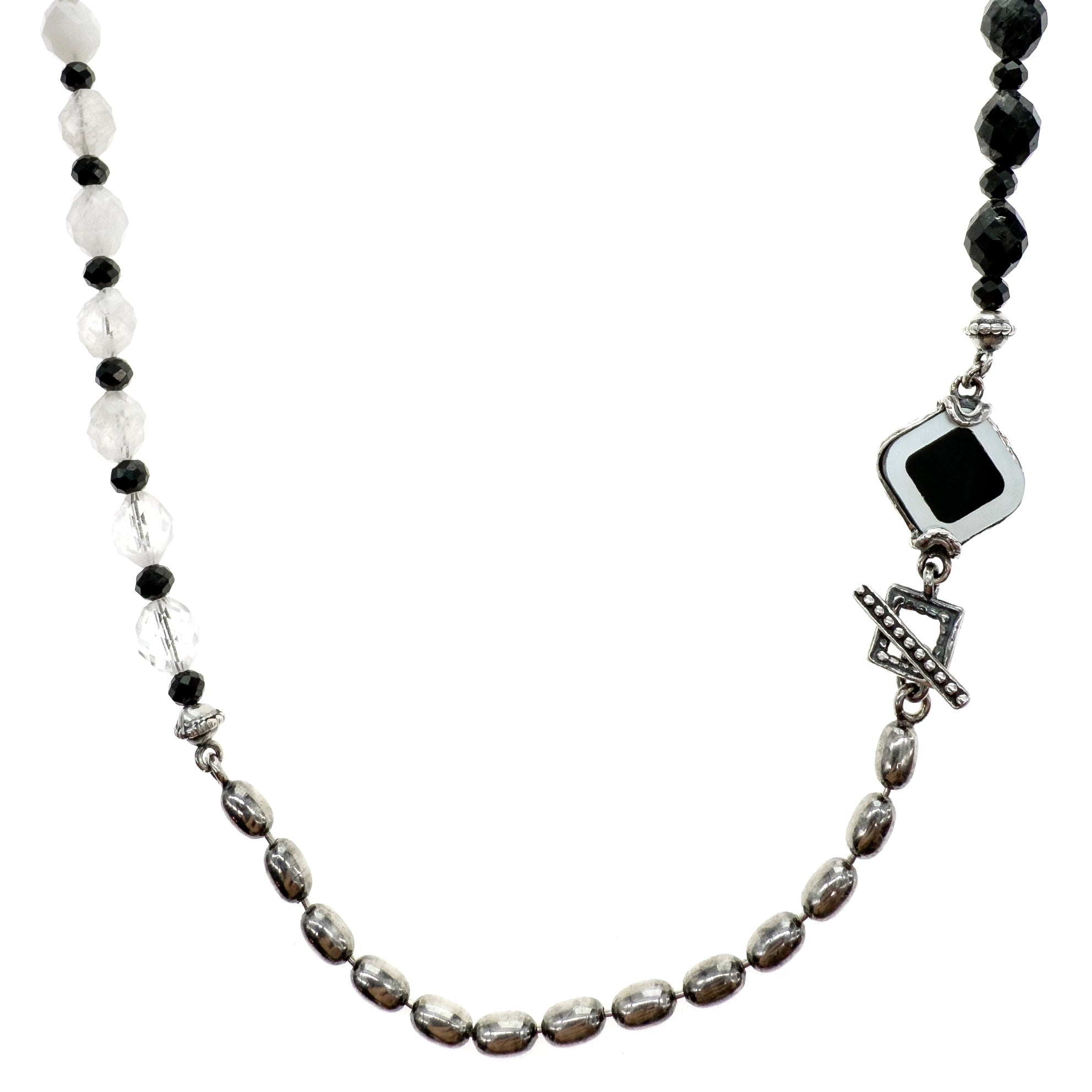 NK 25b16 Ombre Beaded Necklace