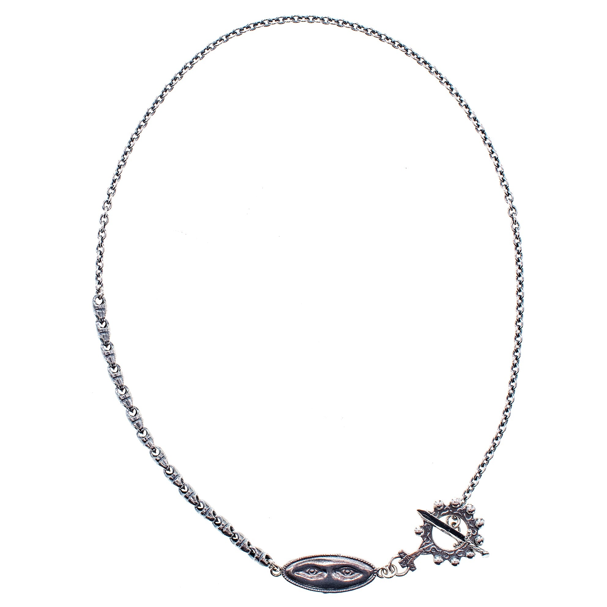 NK 25e26 Ex Voto Eye See You Necklace