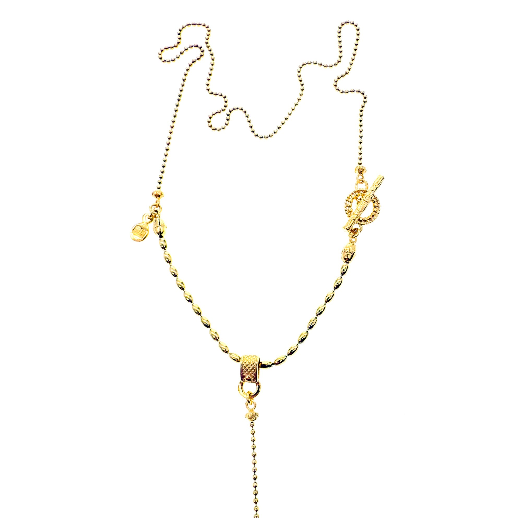 NK 25g16 Lariat Bird necklace