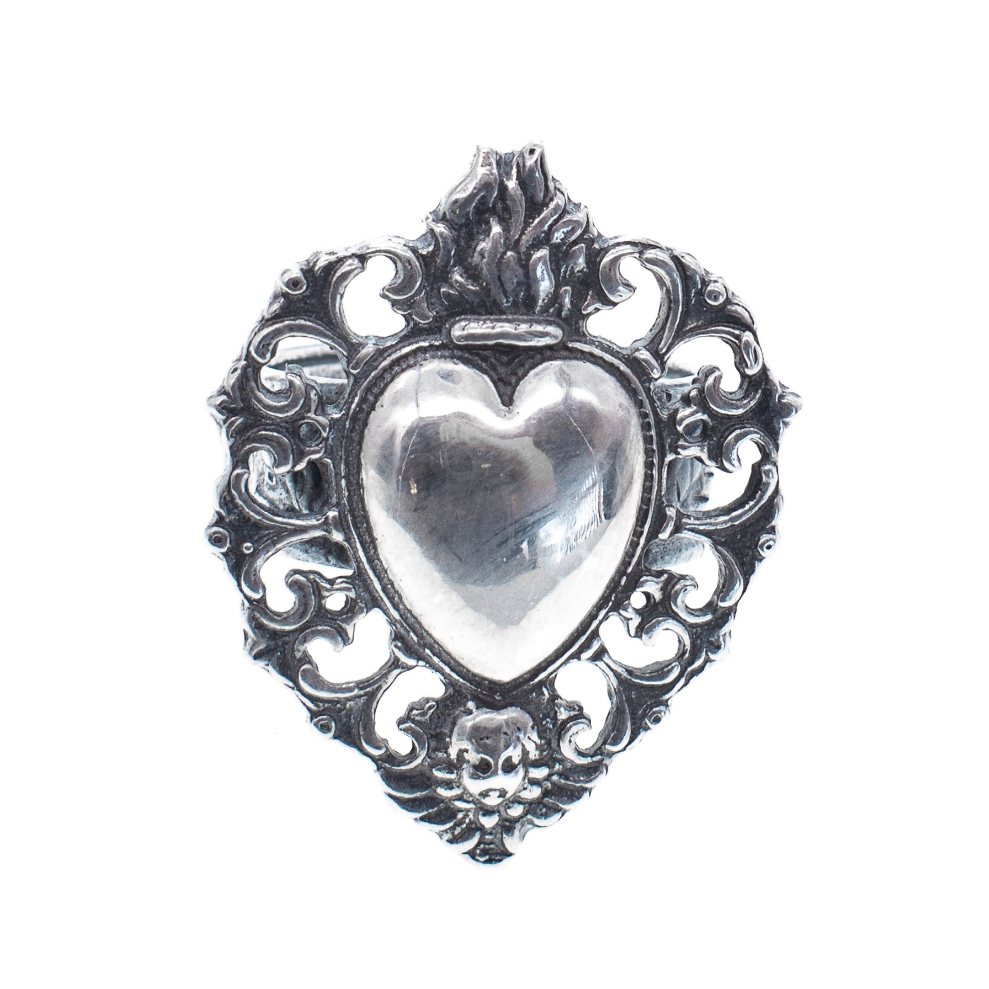 R 25e09 Sacred Heart Ring
