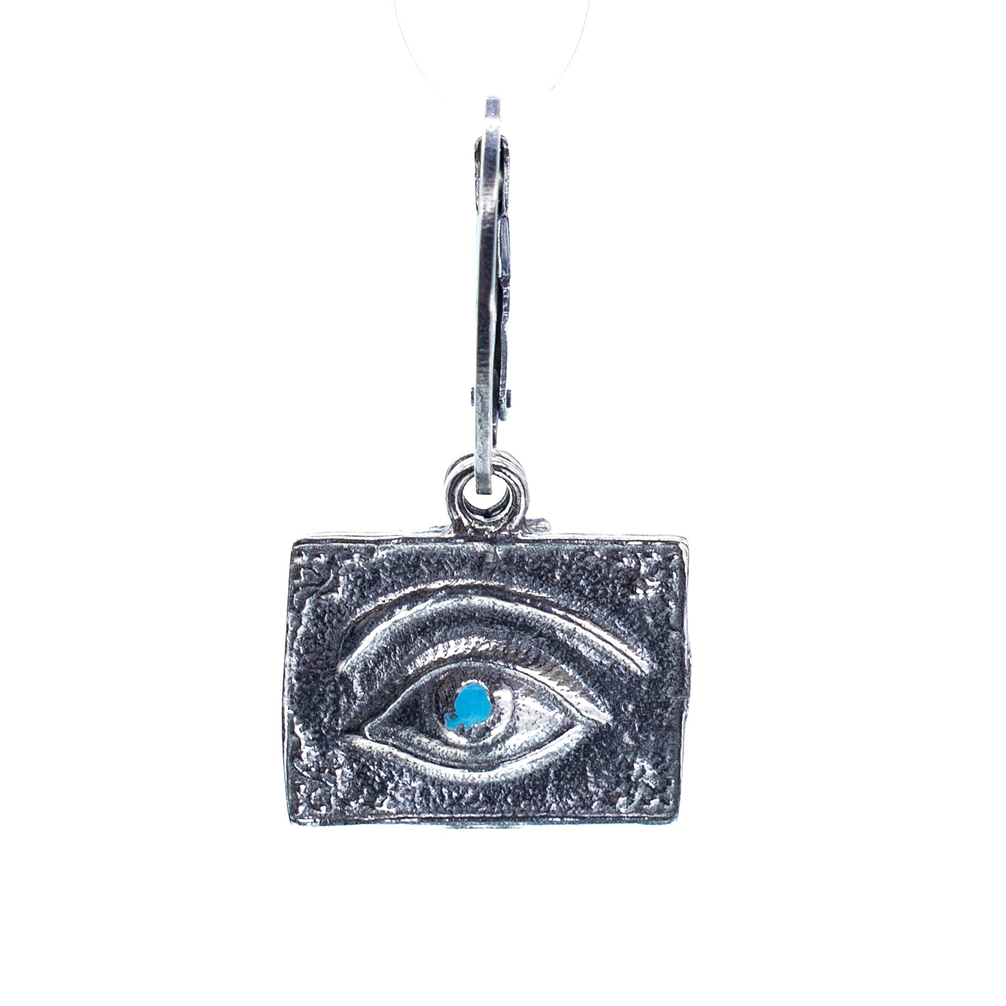 ES 25e26 Silver Eye "Ex Voto" Single Earring