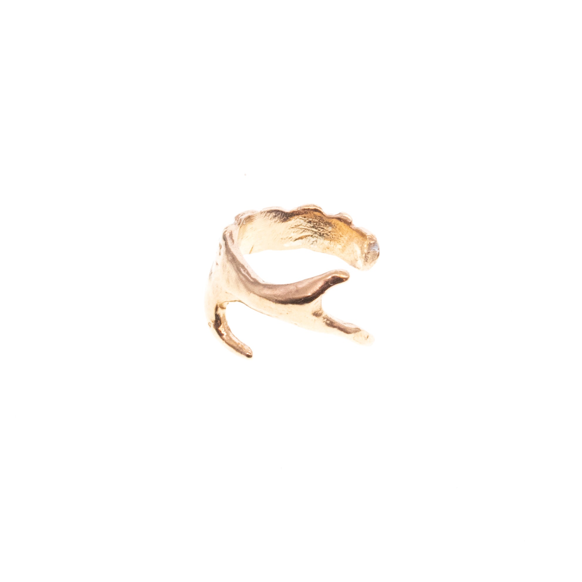 Ear cuff gold 03