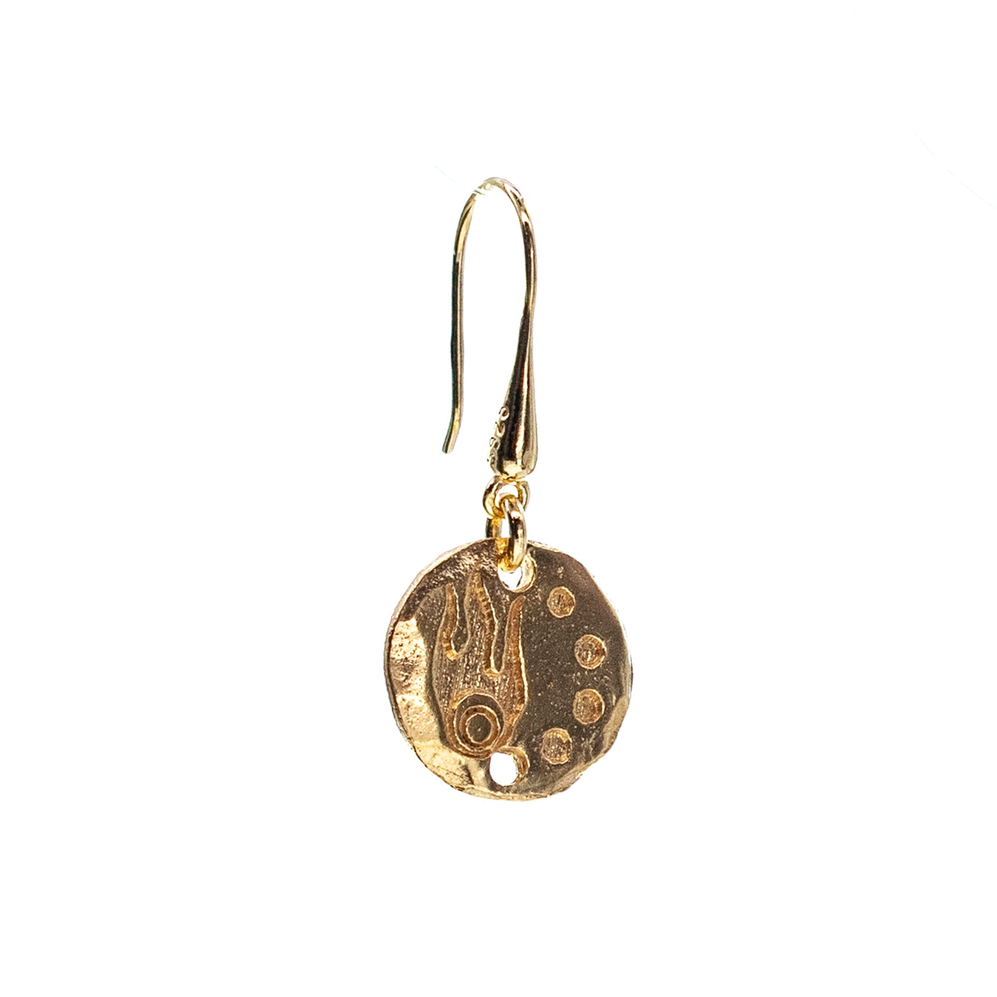 ES 25g25 Comet single earring