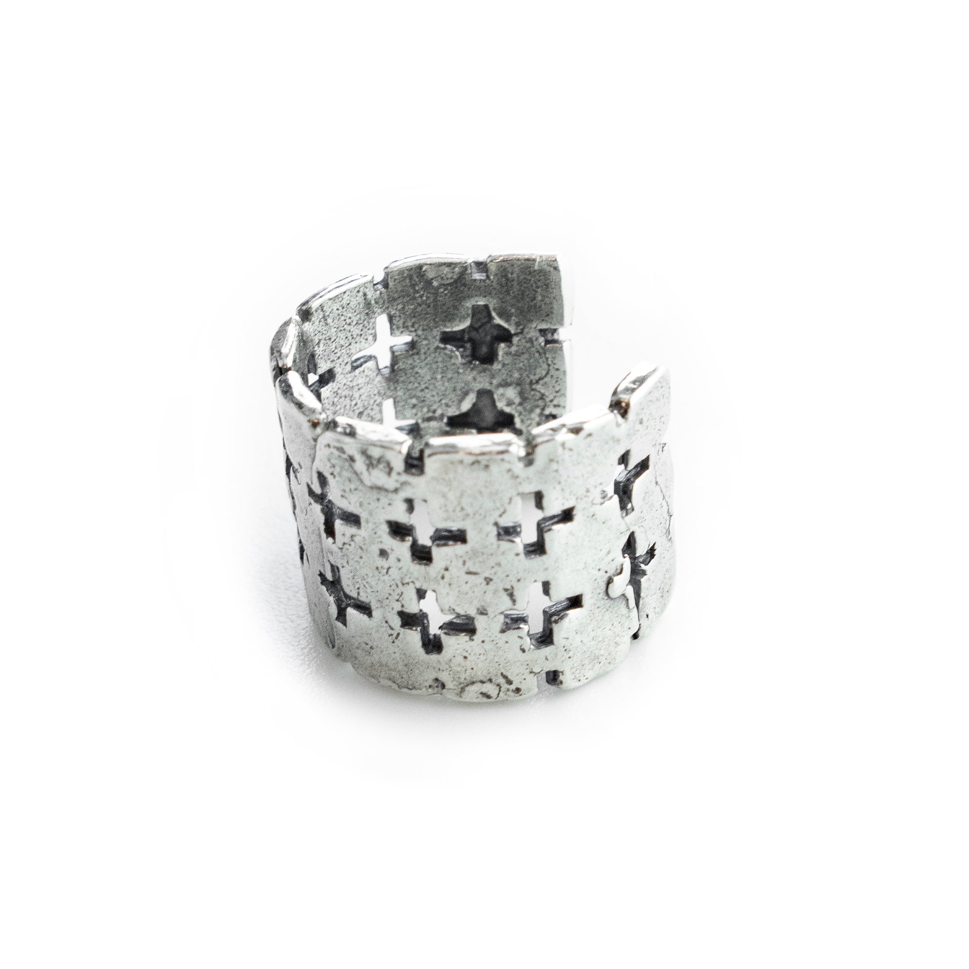 Ear cuff silver 24