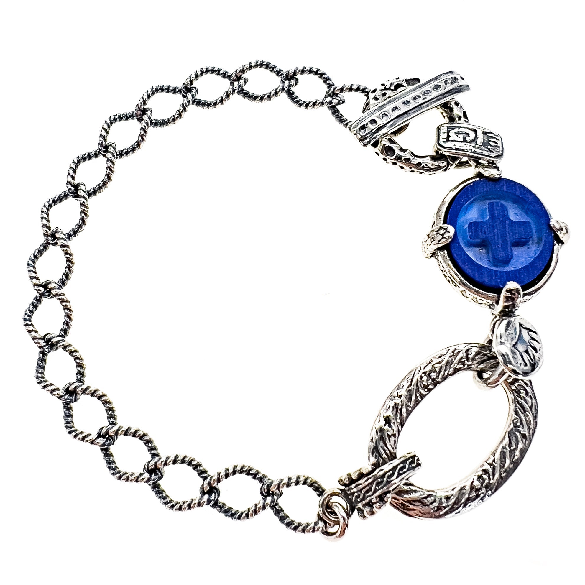 B 24e05 Blue Lapis Bracelet
