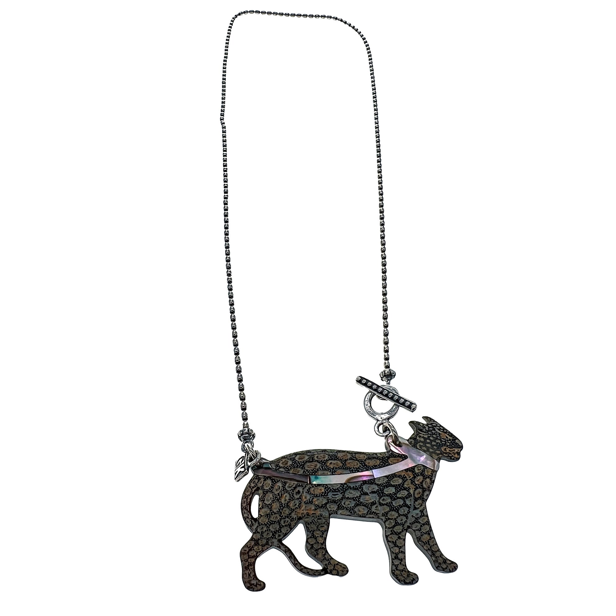NK 24d23 leopard necklace