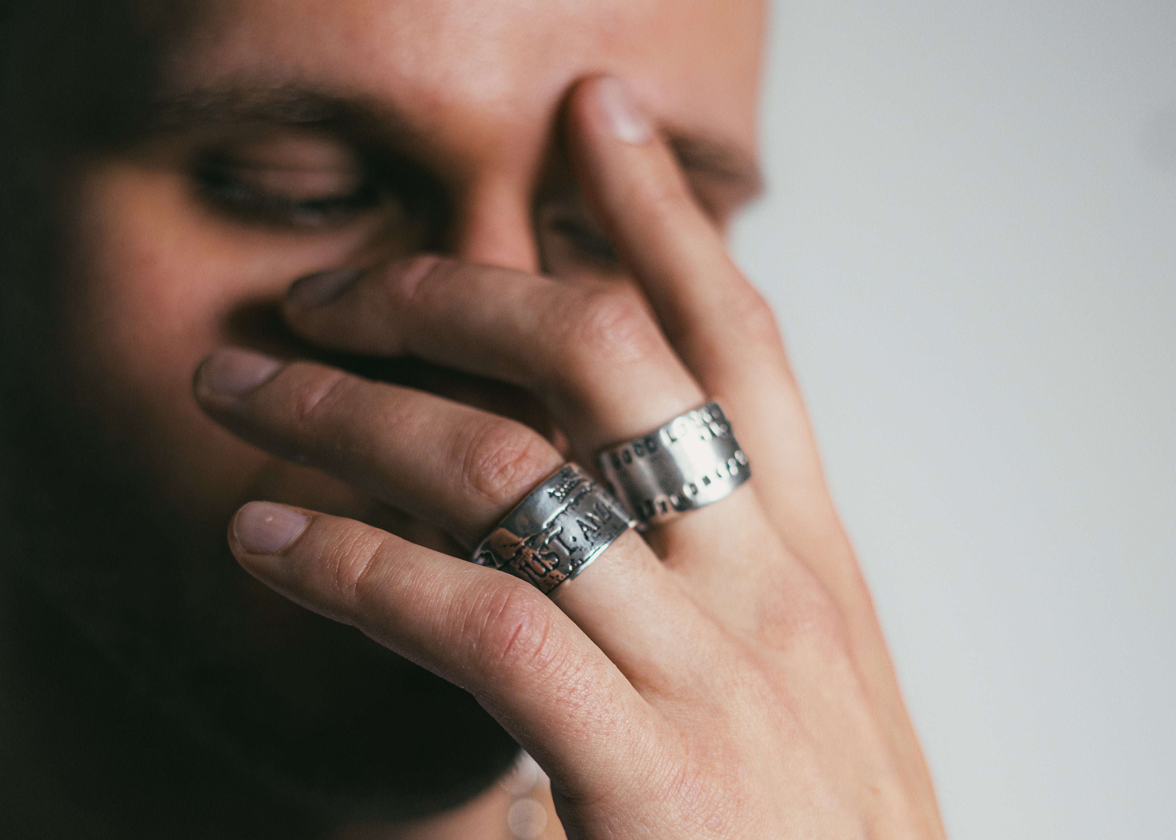 Silver rings