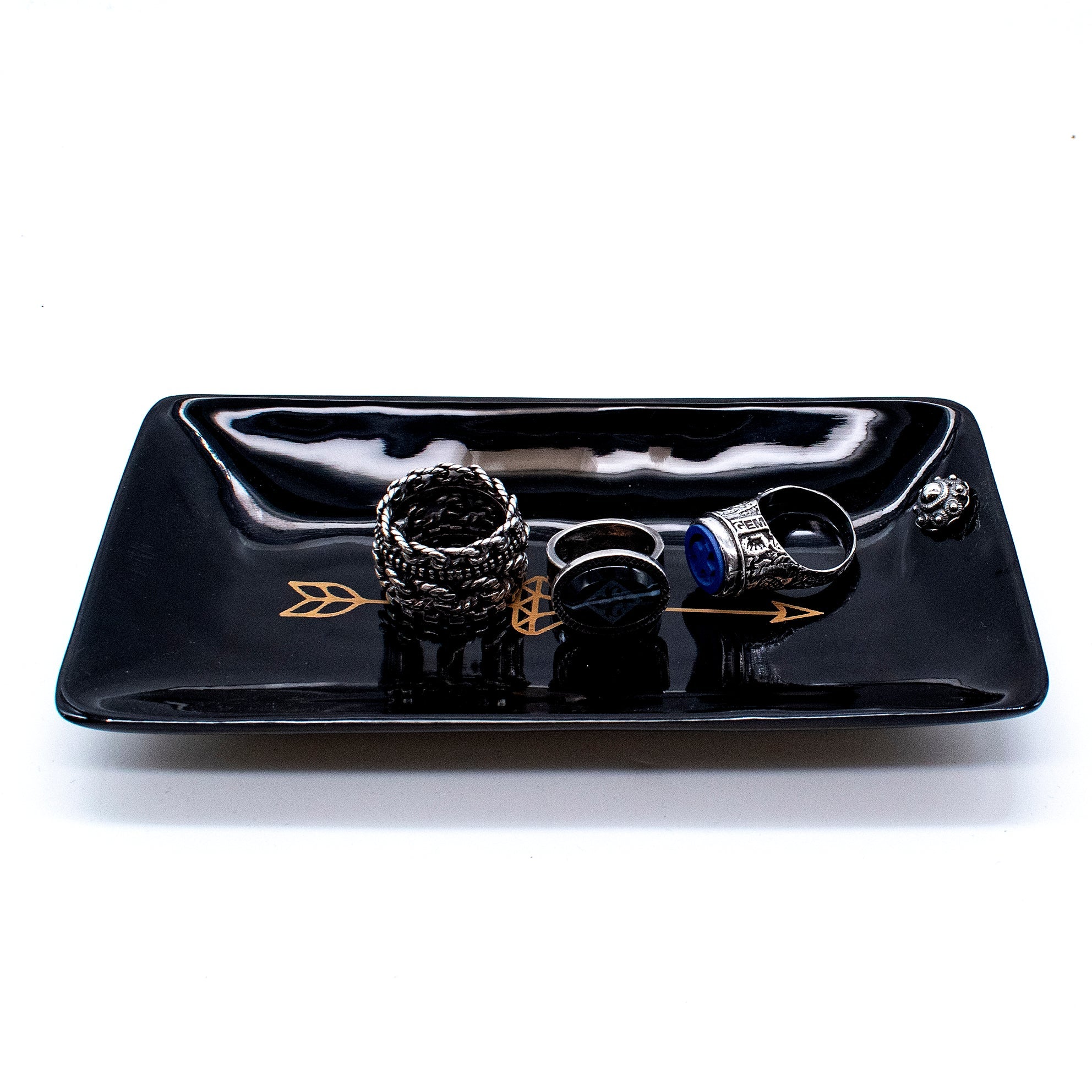 24h10 Black Horn Tray