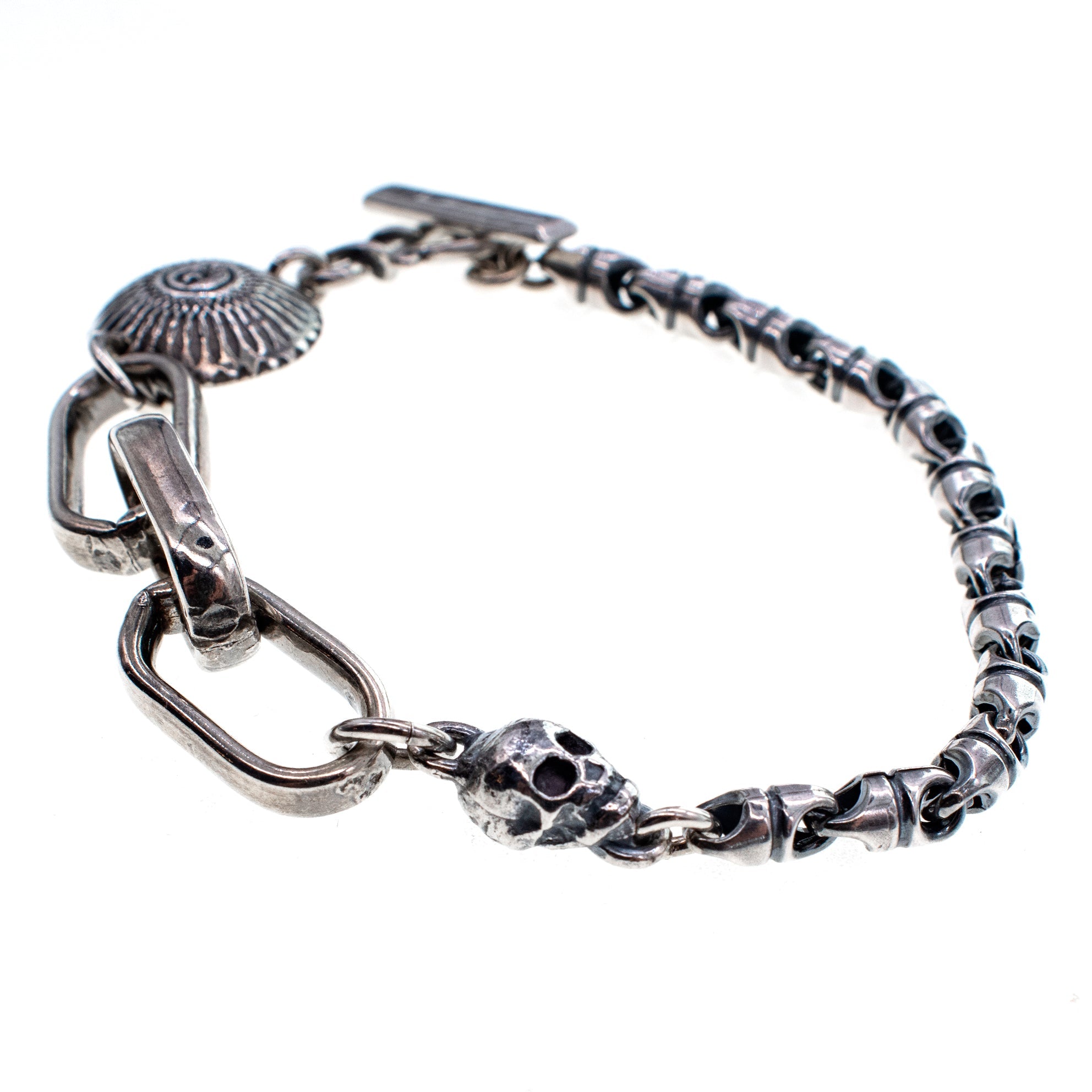 B 25f02 Rebel Rebel Silver Bracelet