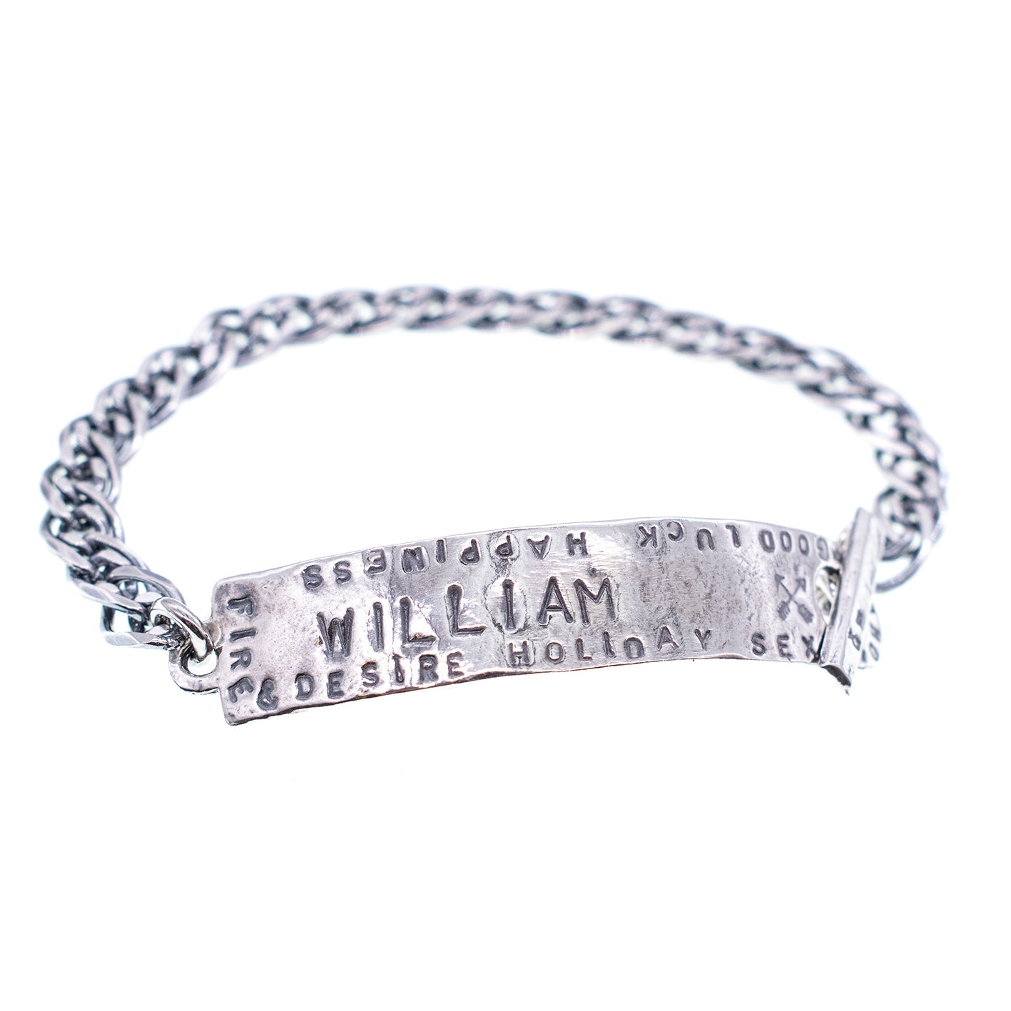 BMS03 sterling silver personal bracelet