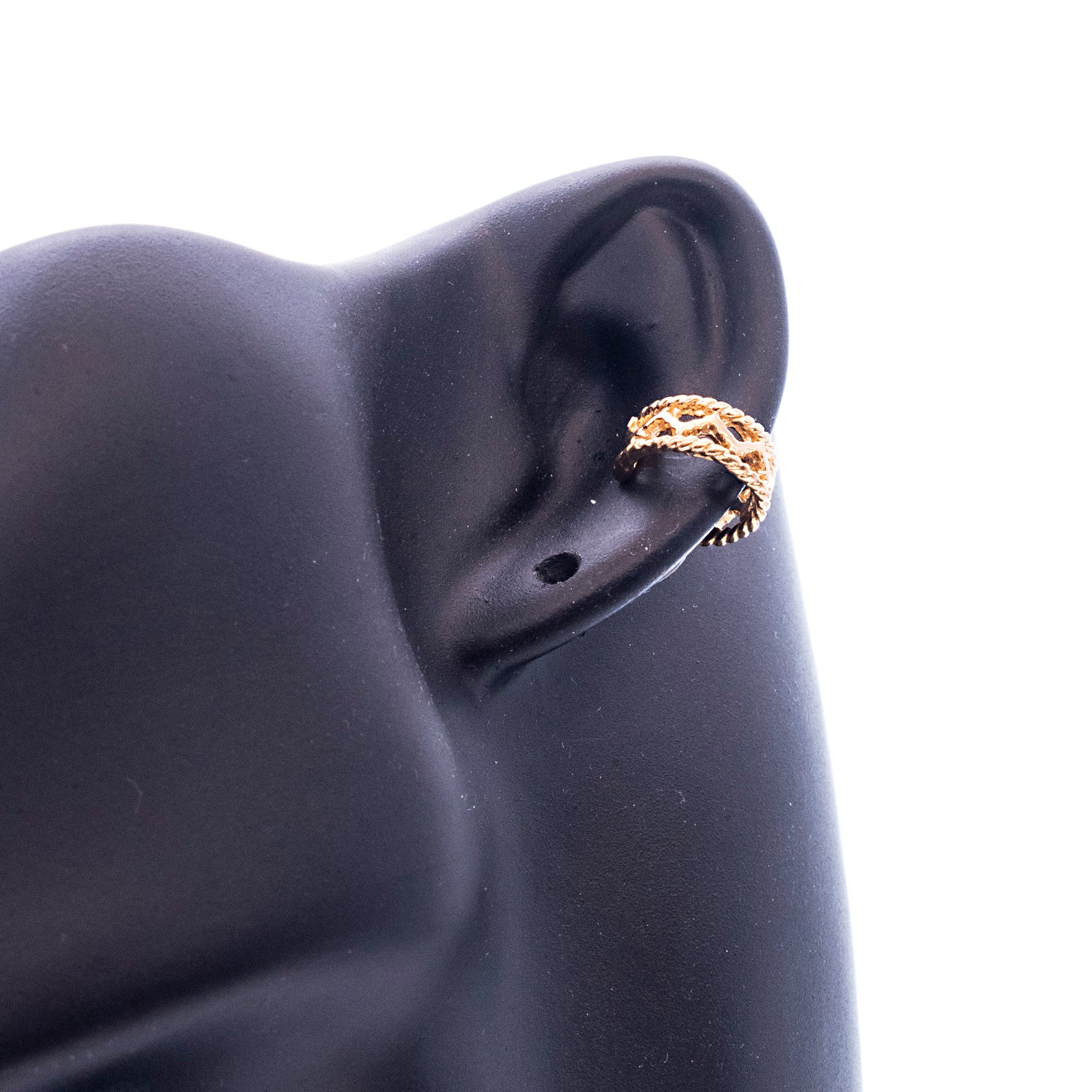 Ear cuff gold 16
