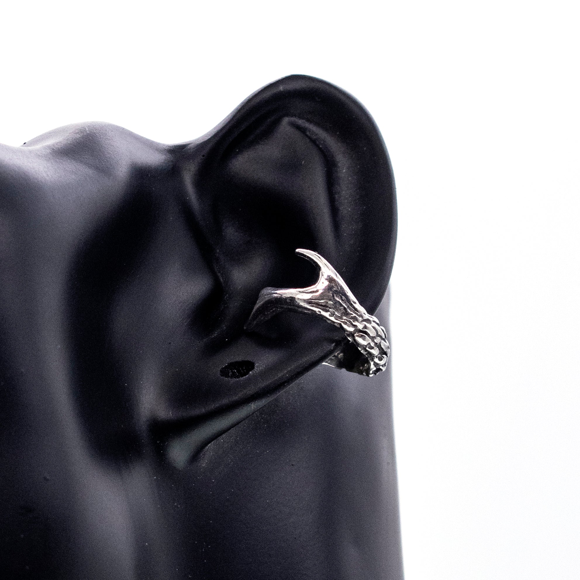 Ear cuff silver 03