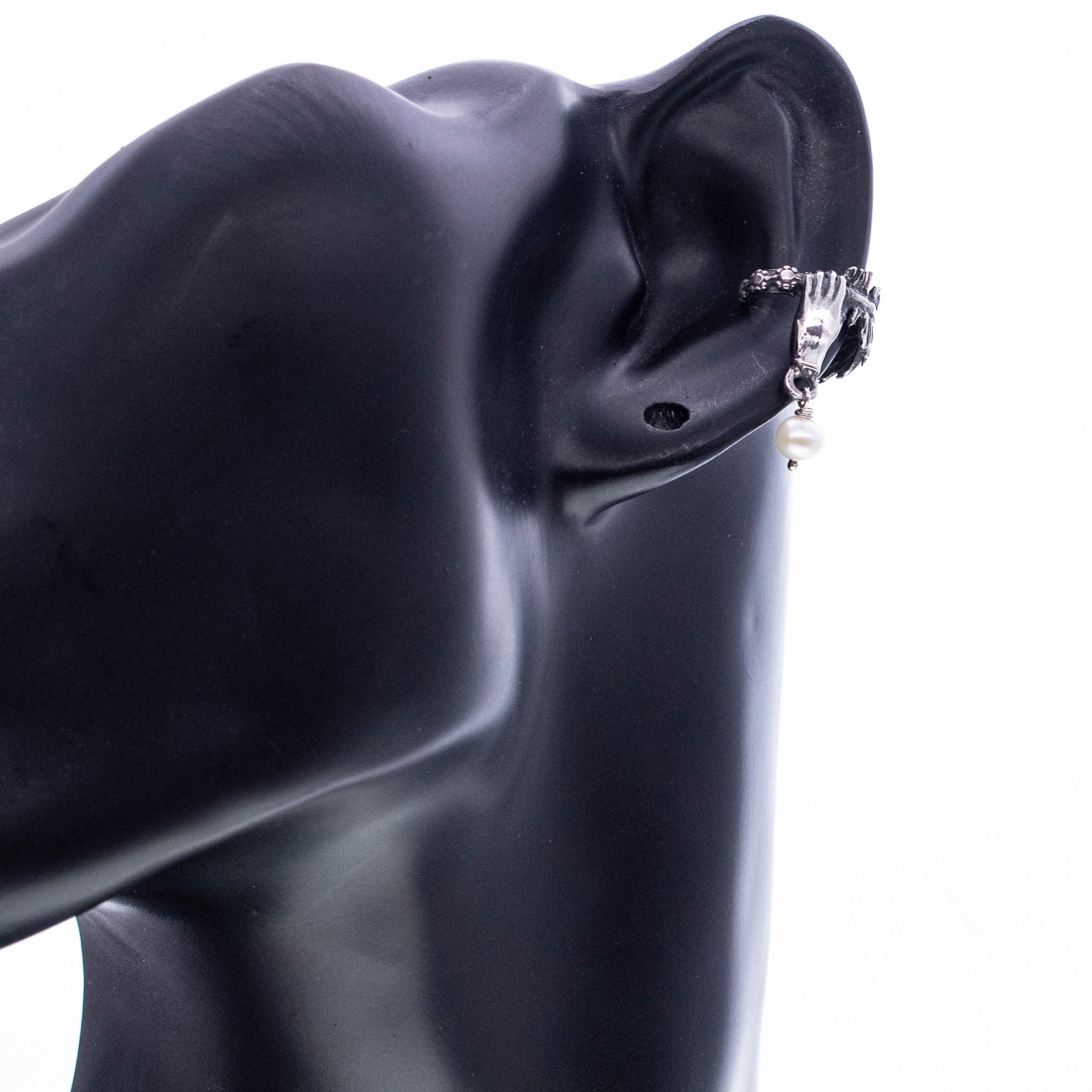 Ear cuff silver 10
