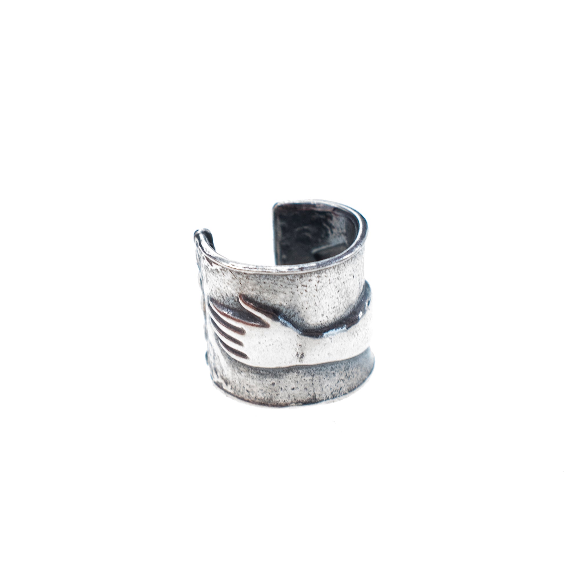 Ear cuff silver 31