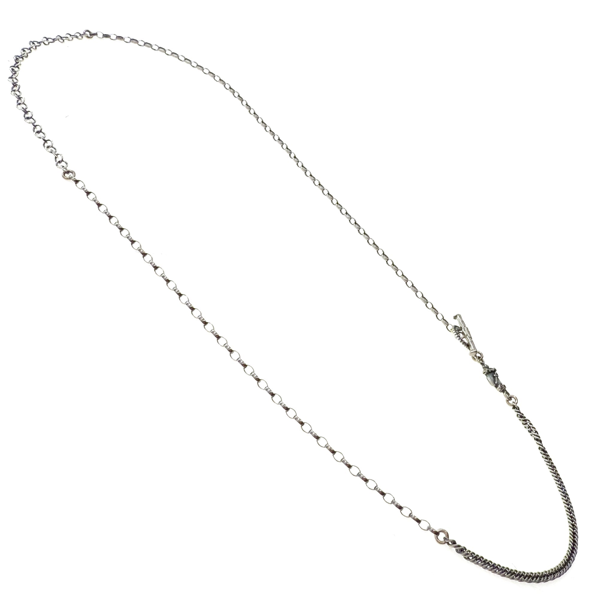 CH 239 Crest sterling Silver Chain Necklace