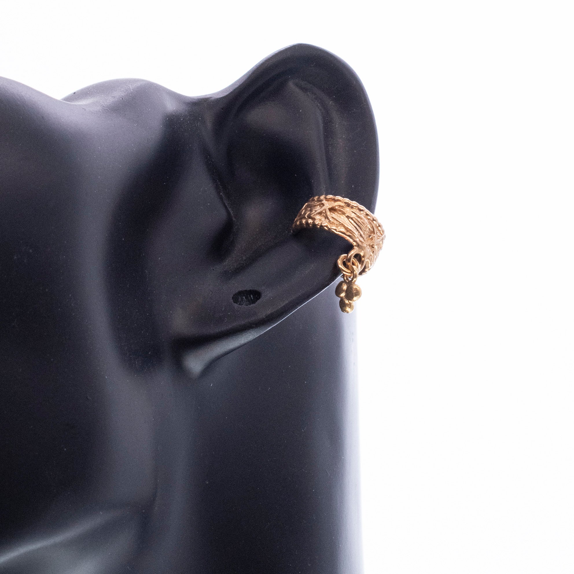 Ear cuff gold 06