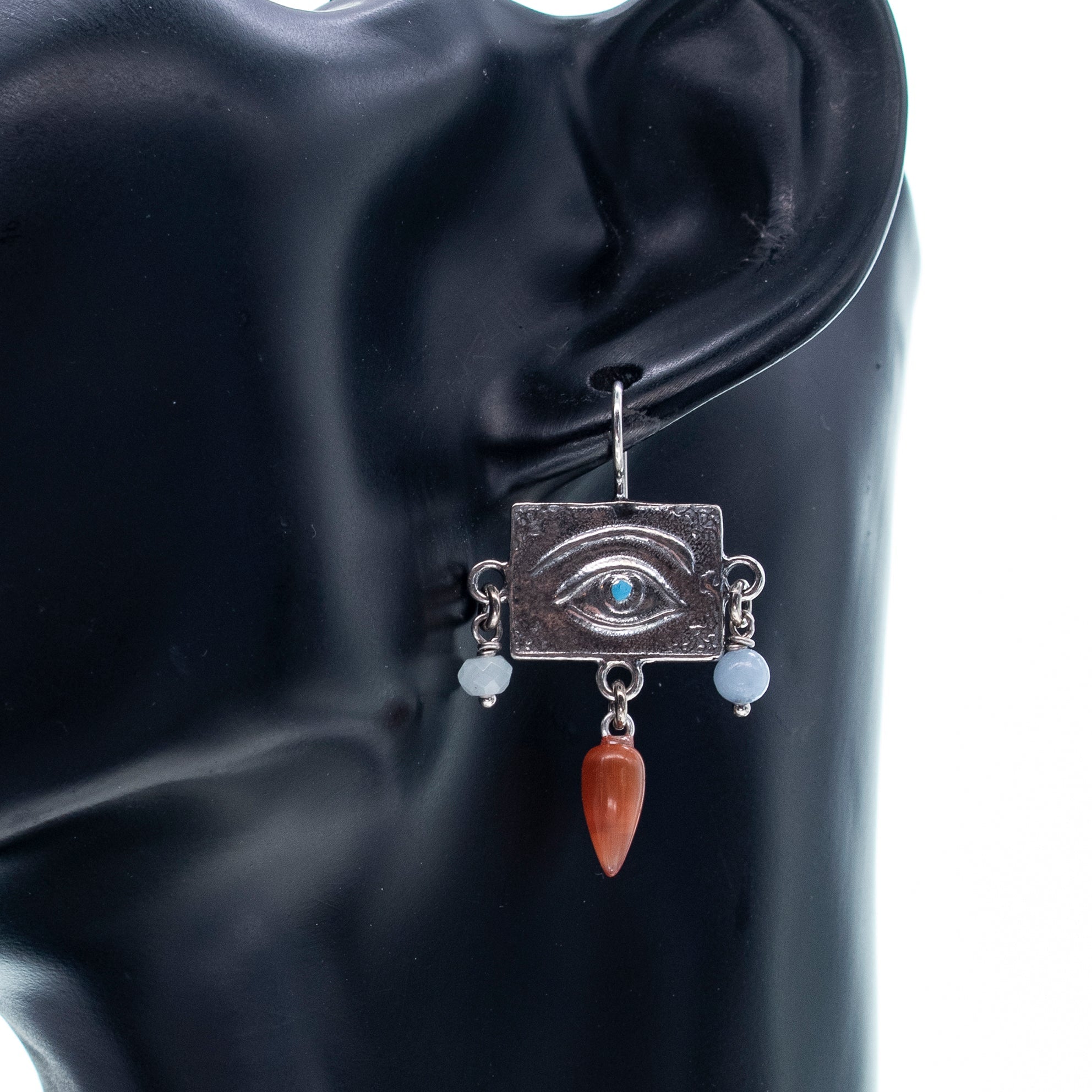 E 25e15 Eye "Ex Voto" Chandelier Drop Earrings