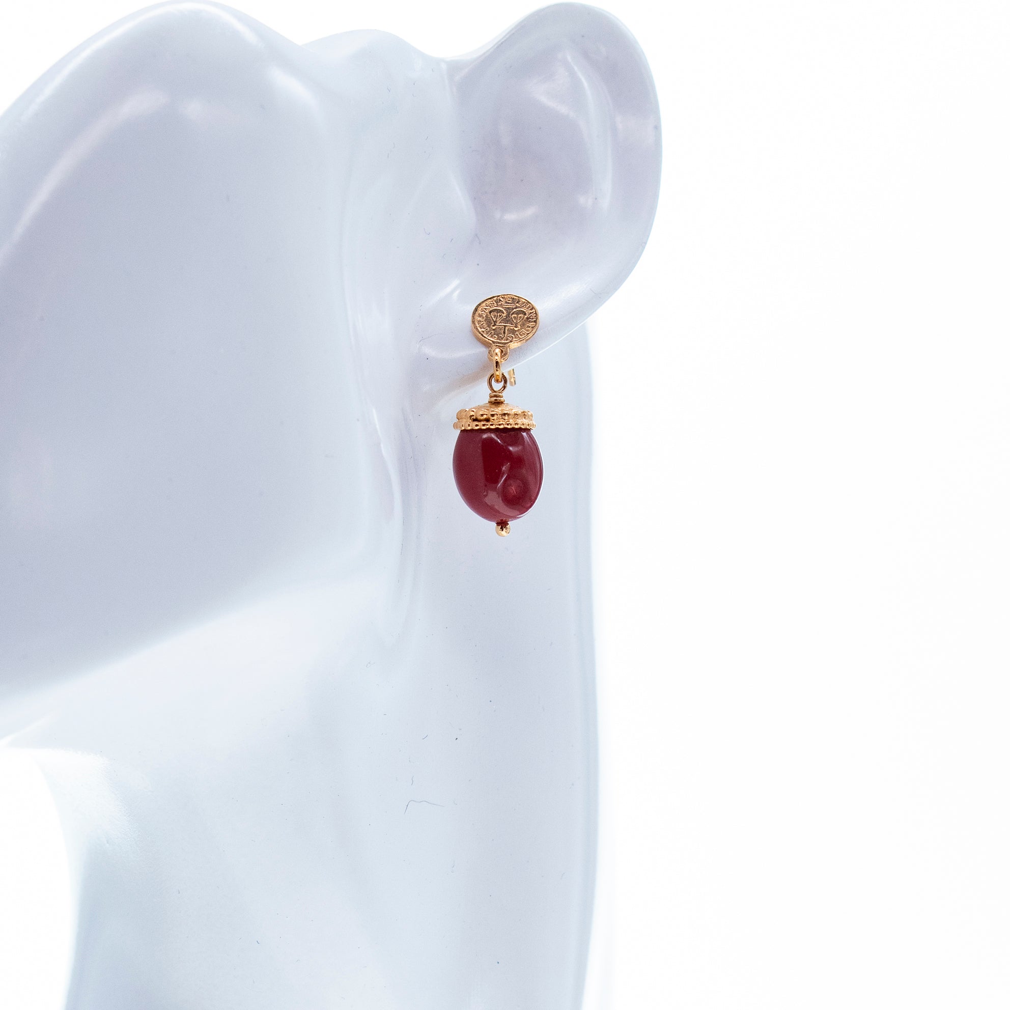 E 26g10 Royal Coin Earrings