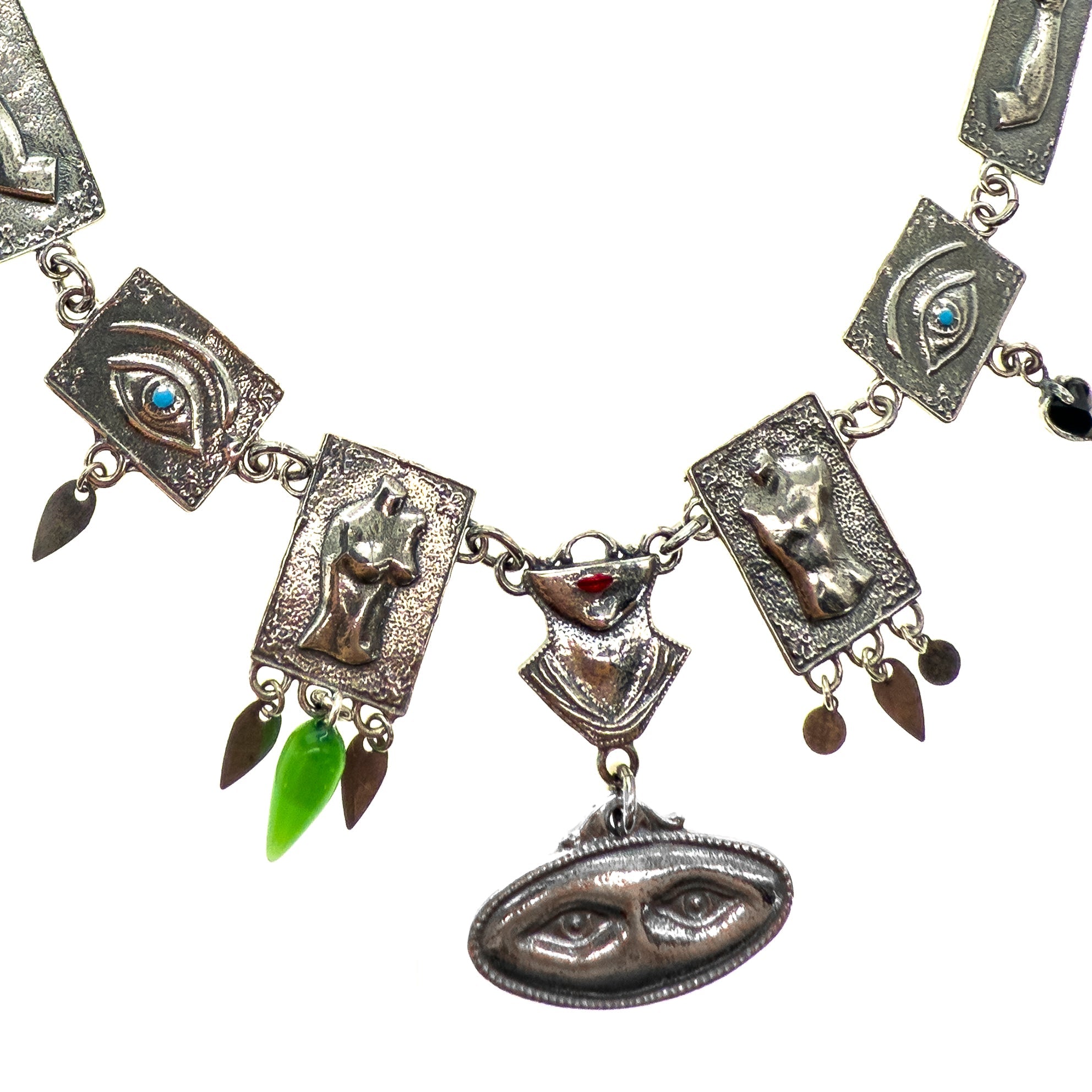 NK 25e07 Ex Voto Collar Necklace