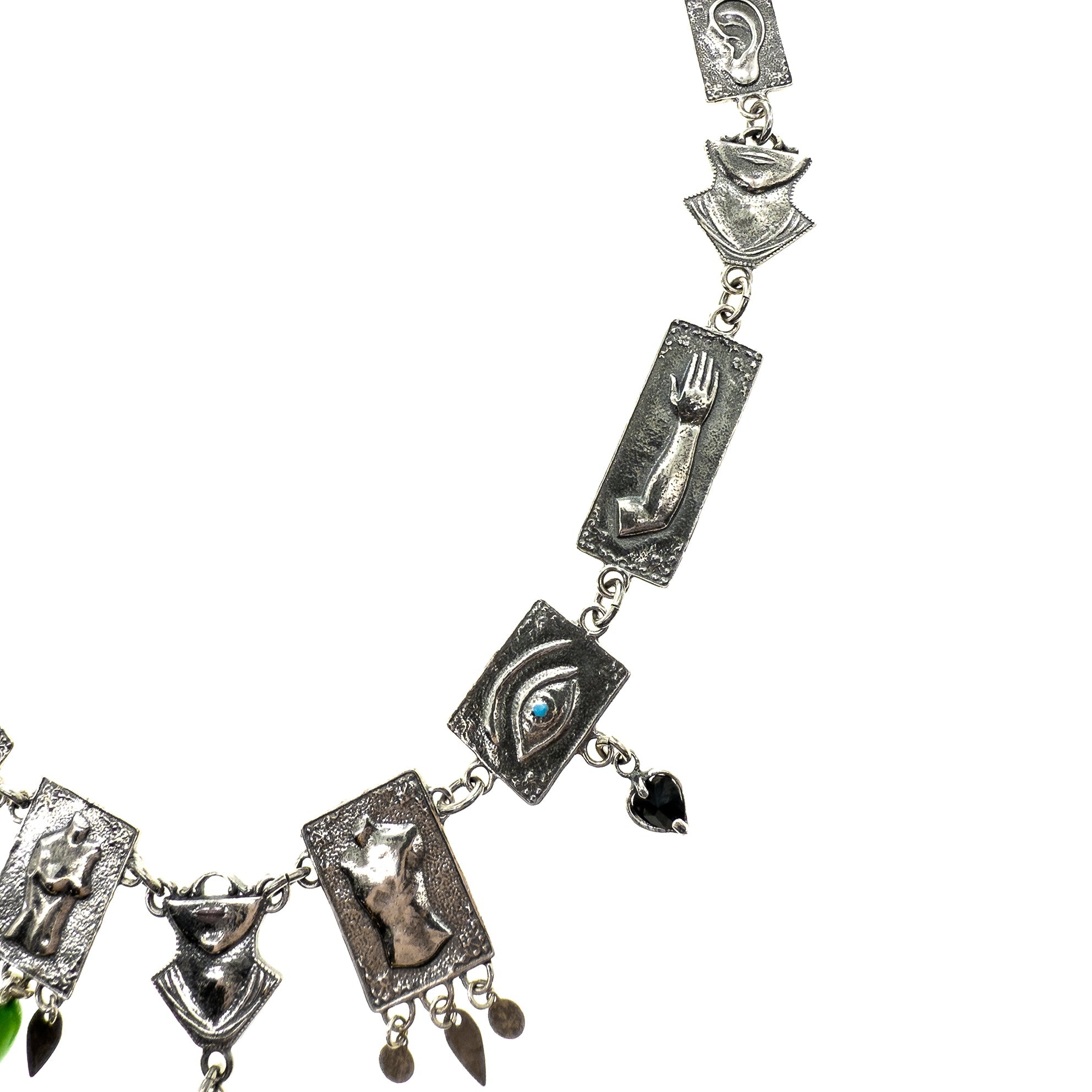 NK 25e07 Ex Voto Collar Necklace