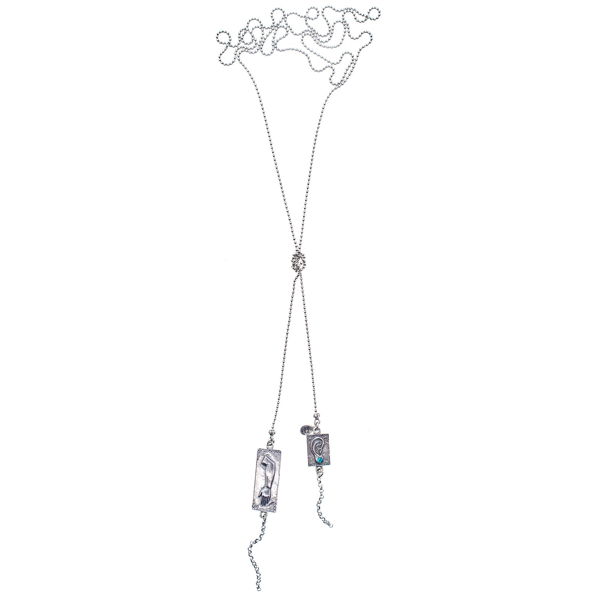 NK 25e24 Ex Voto Lariat Necklace