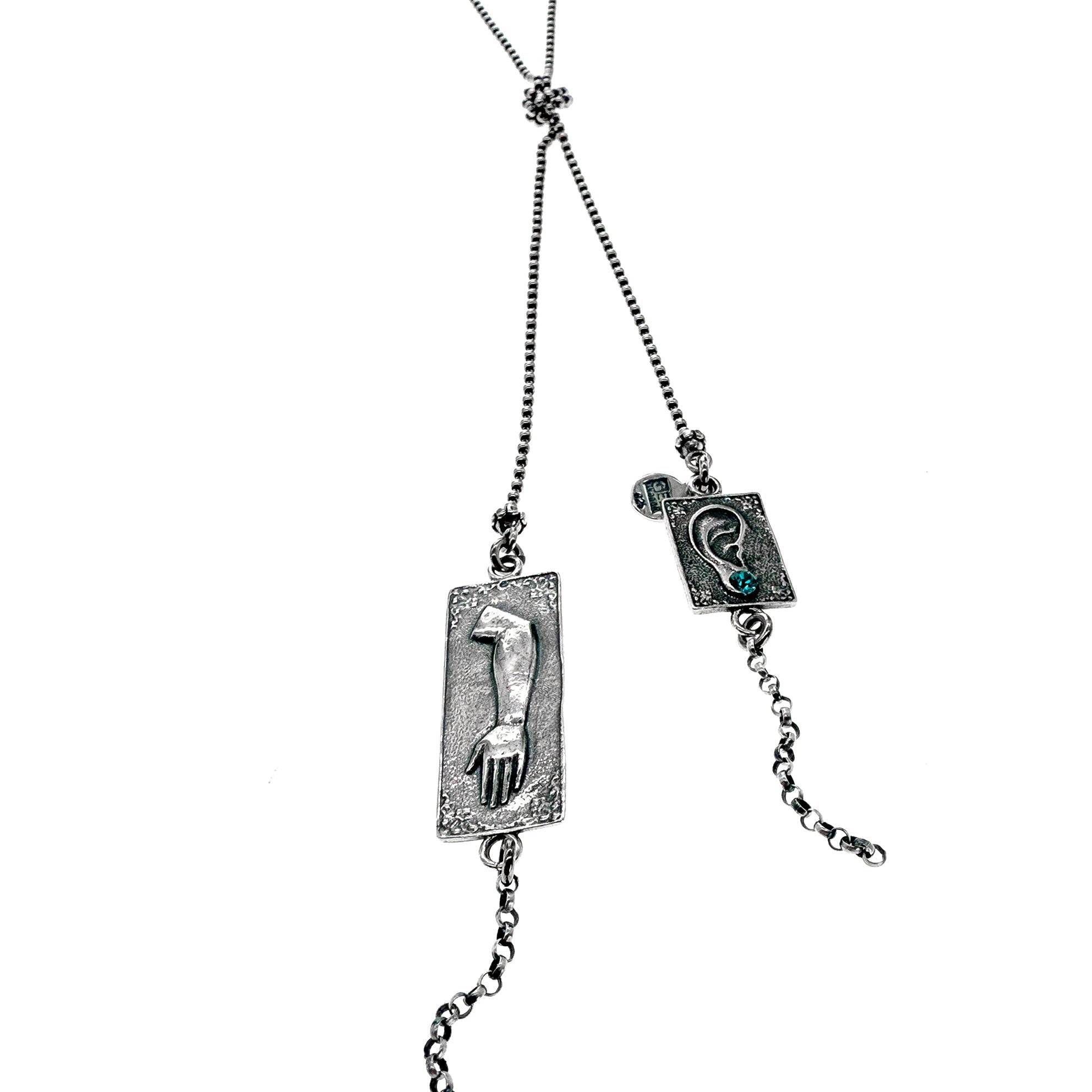 NK 25e24 Ex Voto Lariat Necklace