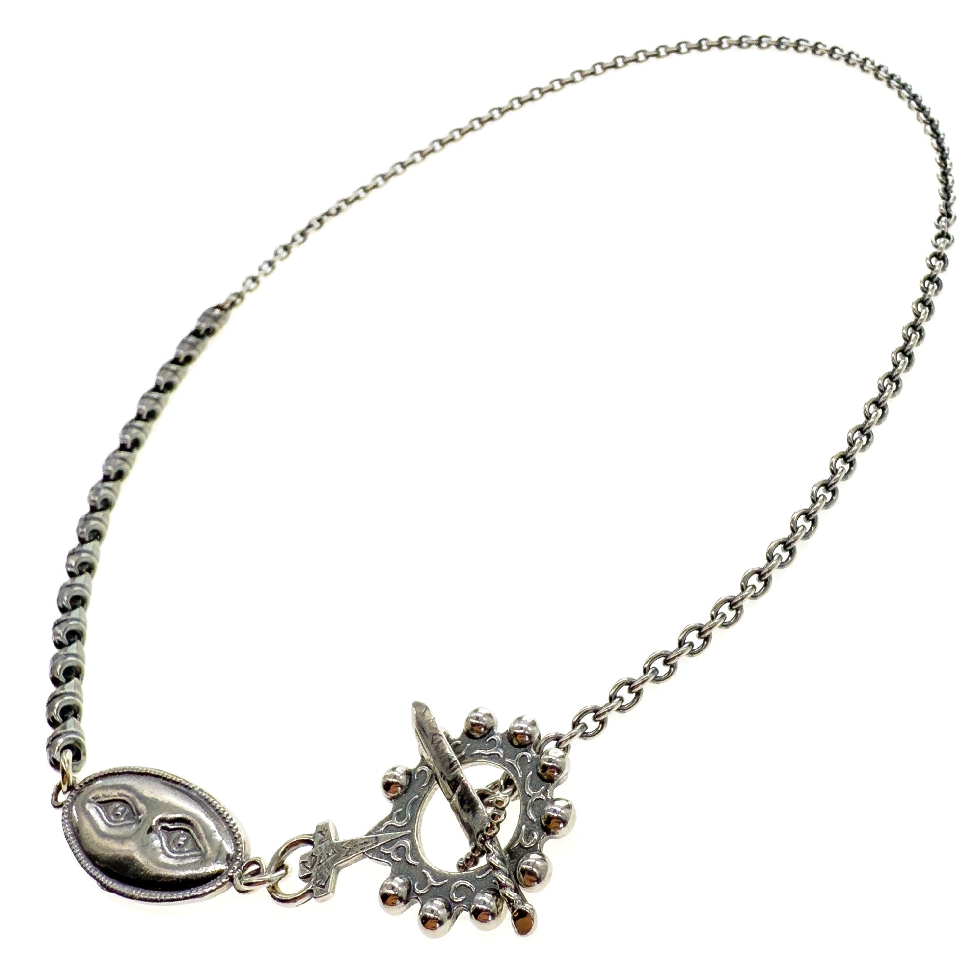 NK 25e26 Ex Voto Eye See You Necklace