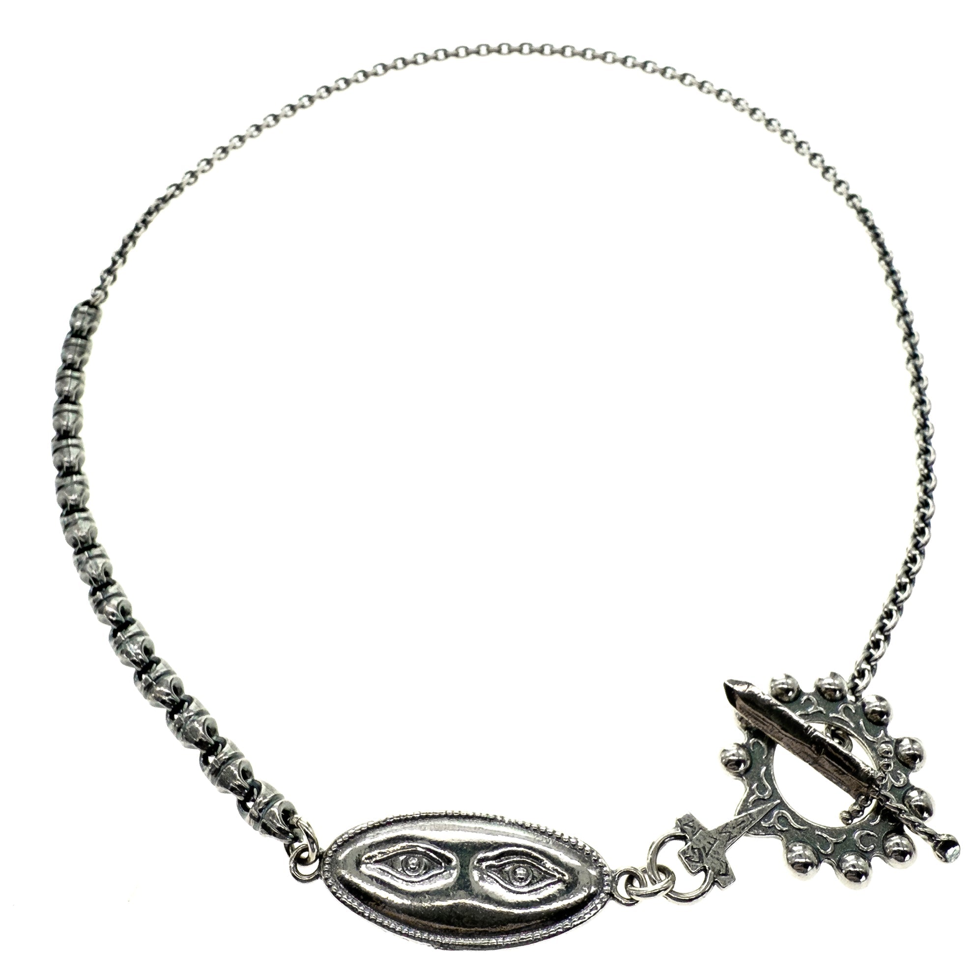 NK 25e26 Ex Voto Eye See You Necklace