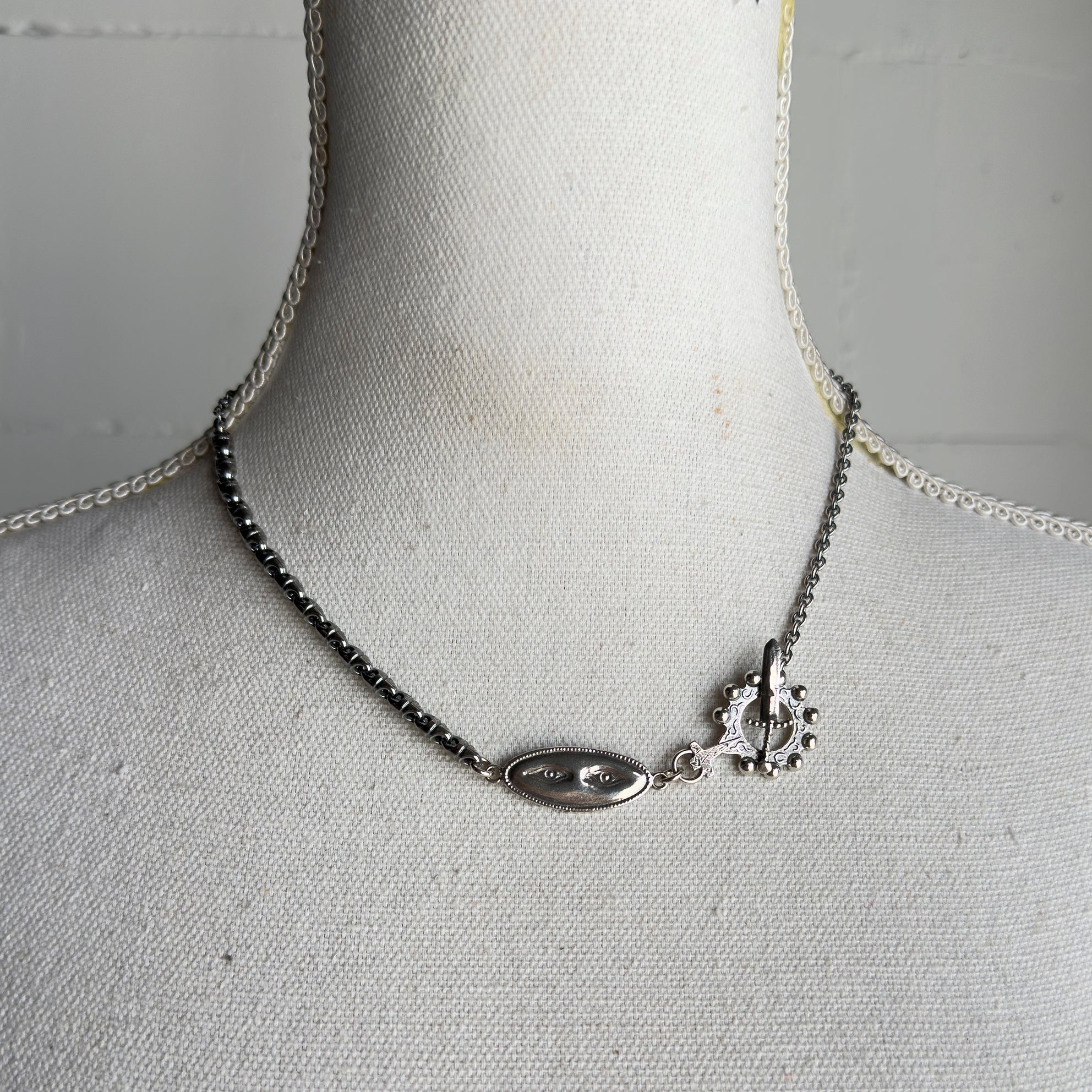 NK 25e26 Ex Voto Eye See You Necklace