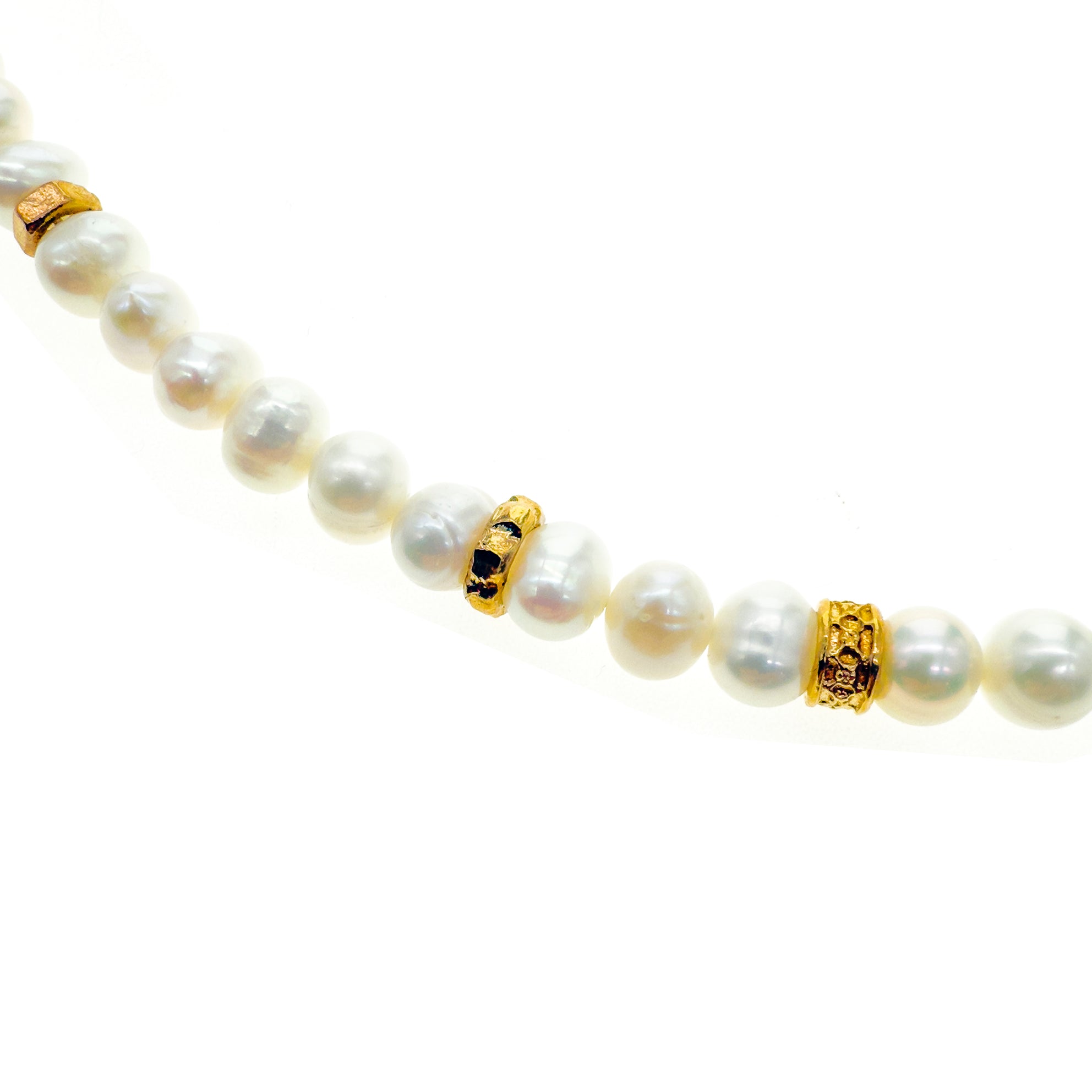 NK 25g36 white Pearl Necklace