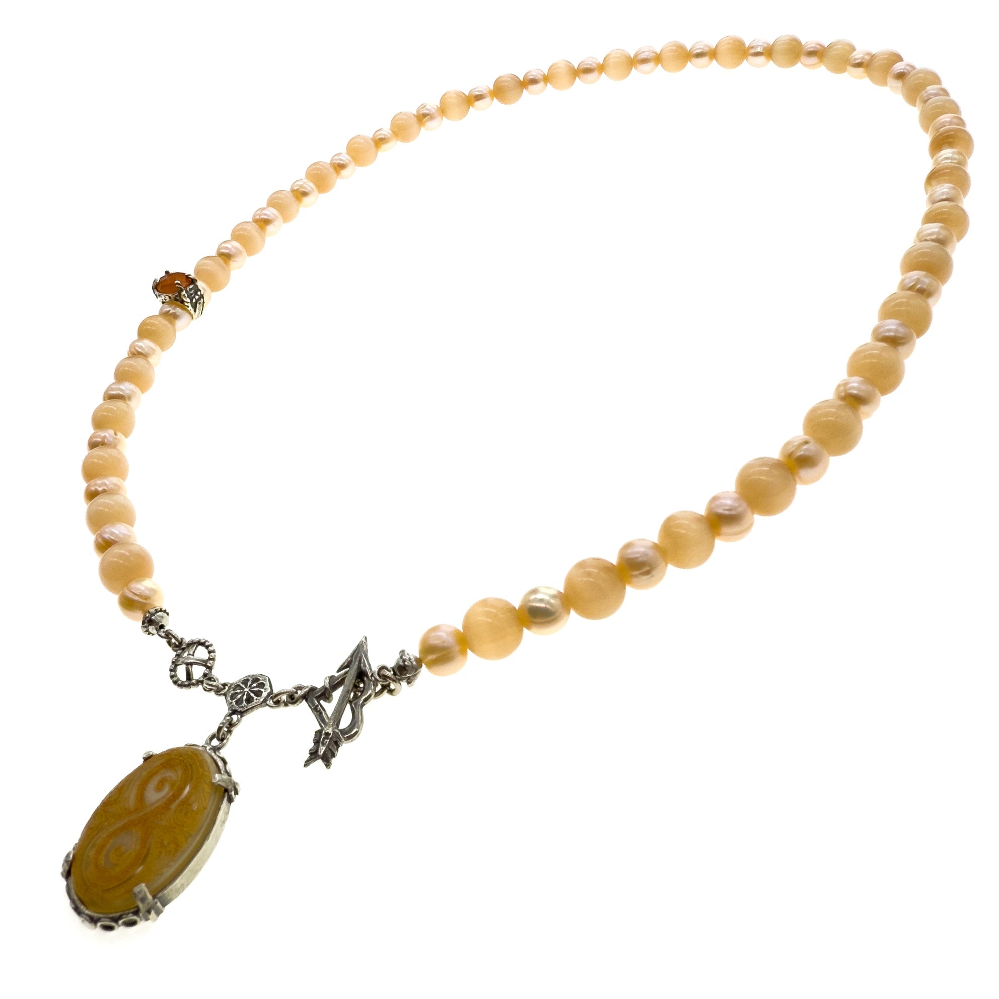 NK 25h03A Golden Hour necklace