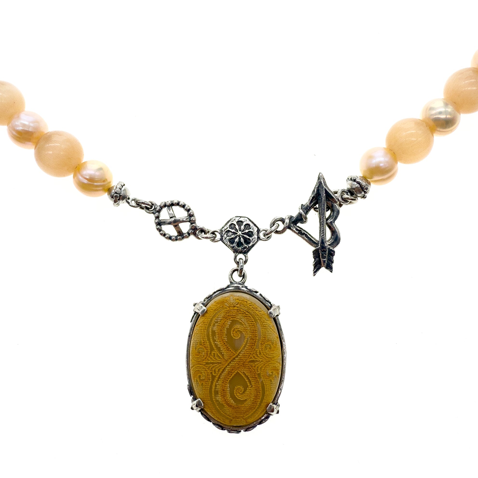 NK 25h03A Golden Hour necklace