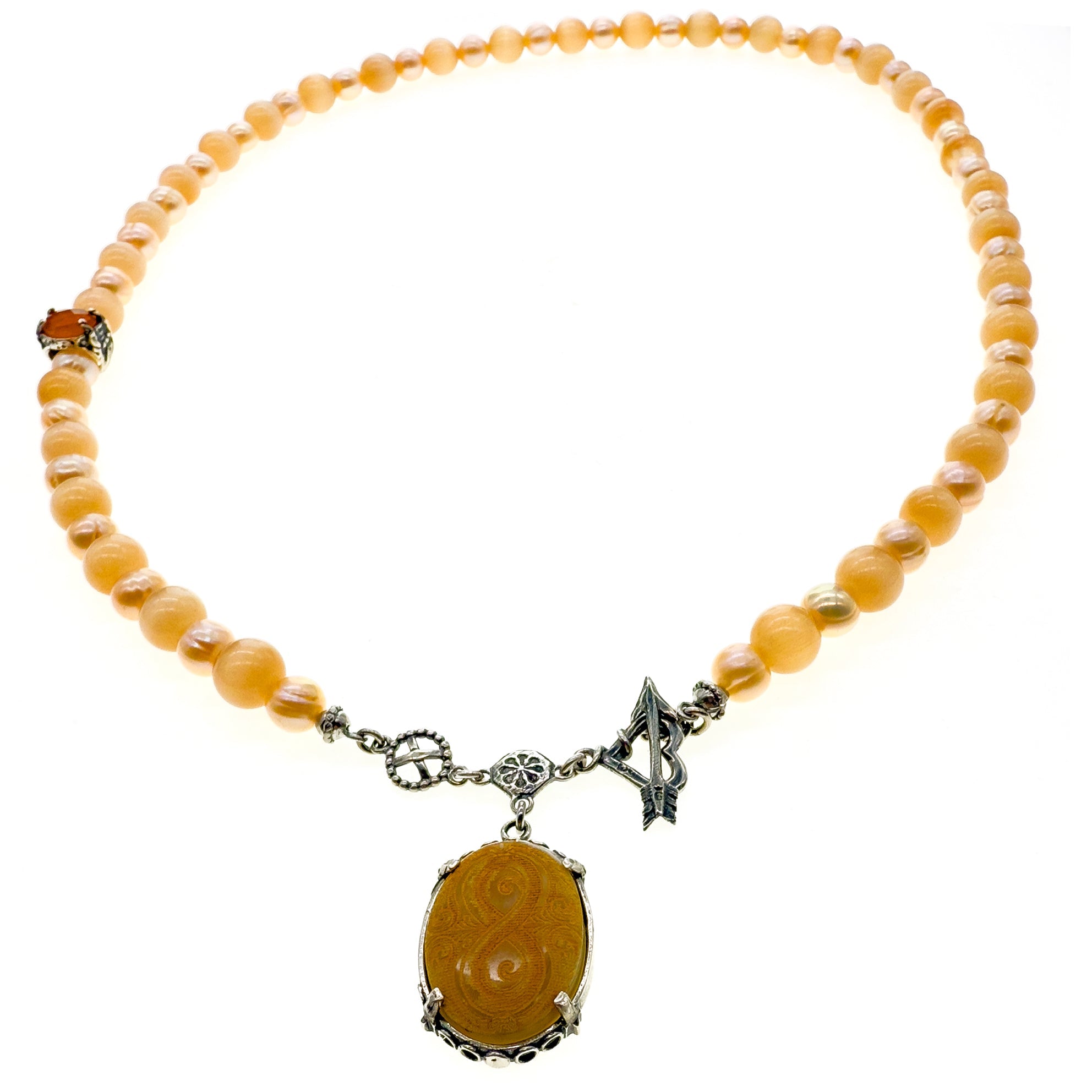 NK 25h03A Golden Hour necklace