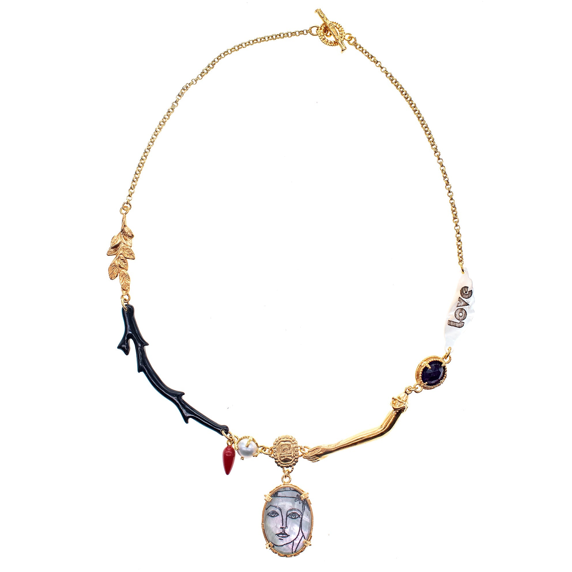 NK 26g01 Portrait of Love Necklace