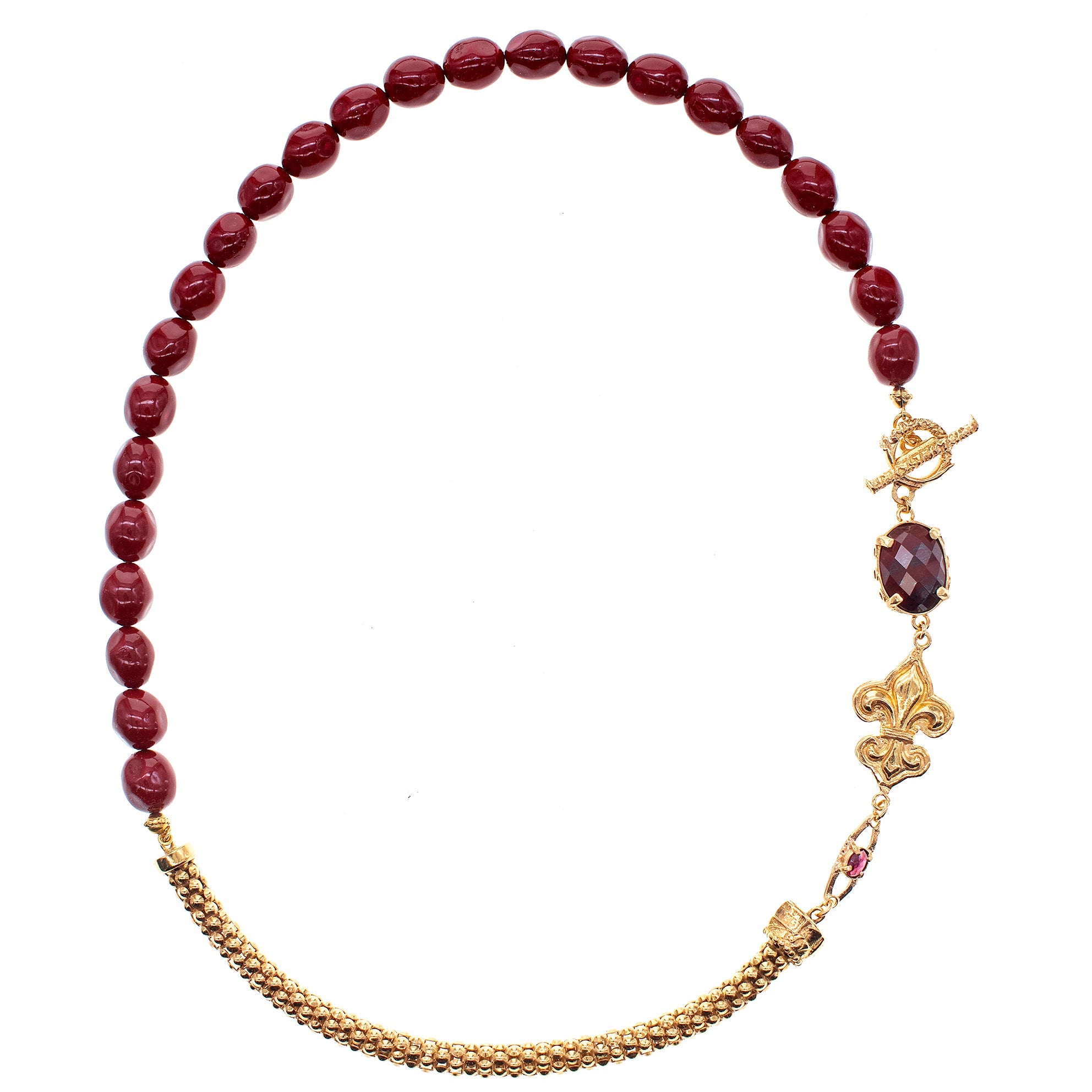 NK 26g02 Royal Fleur-de-lis Necklace