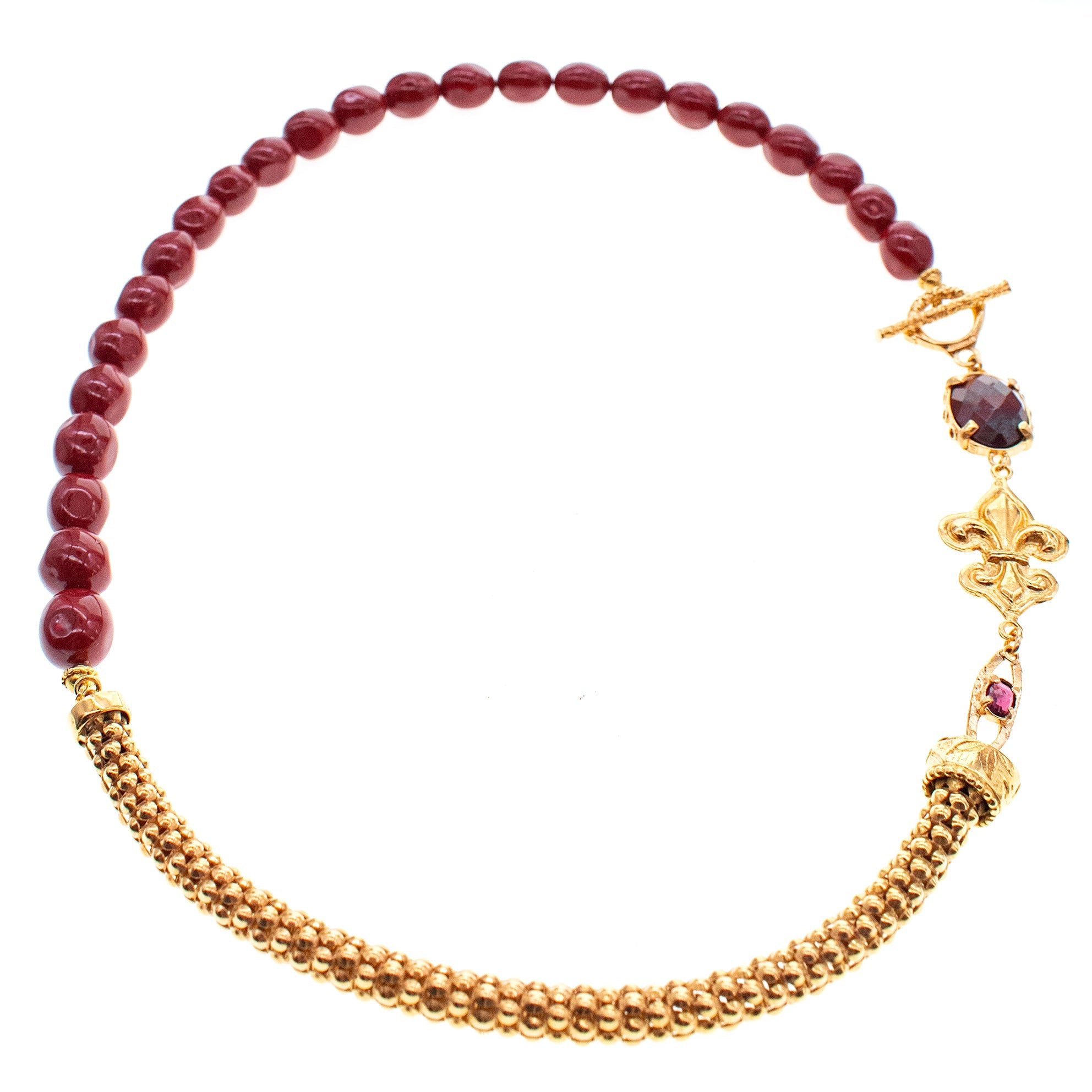 NK 26g02 Royal Fleur-de-lis Necklace