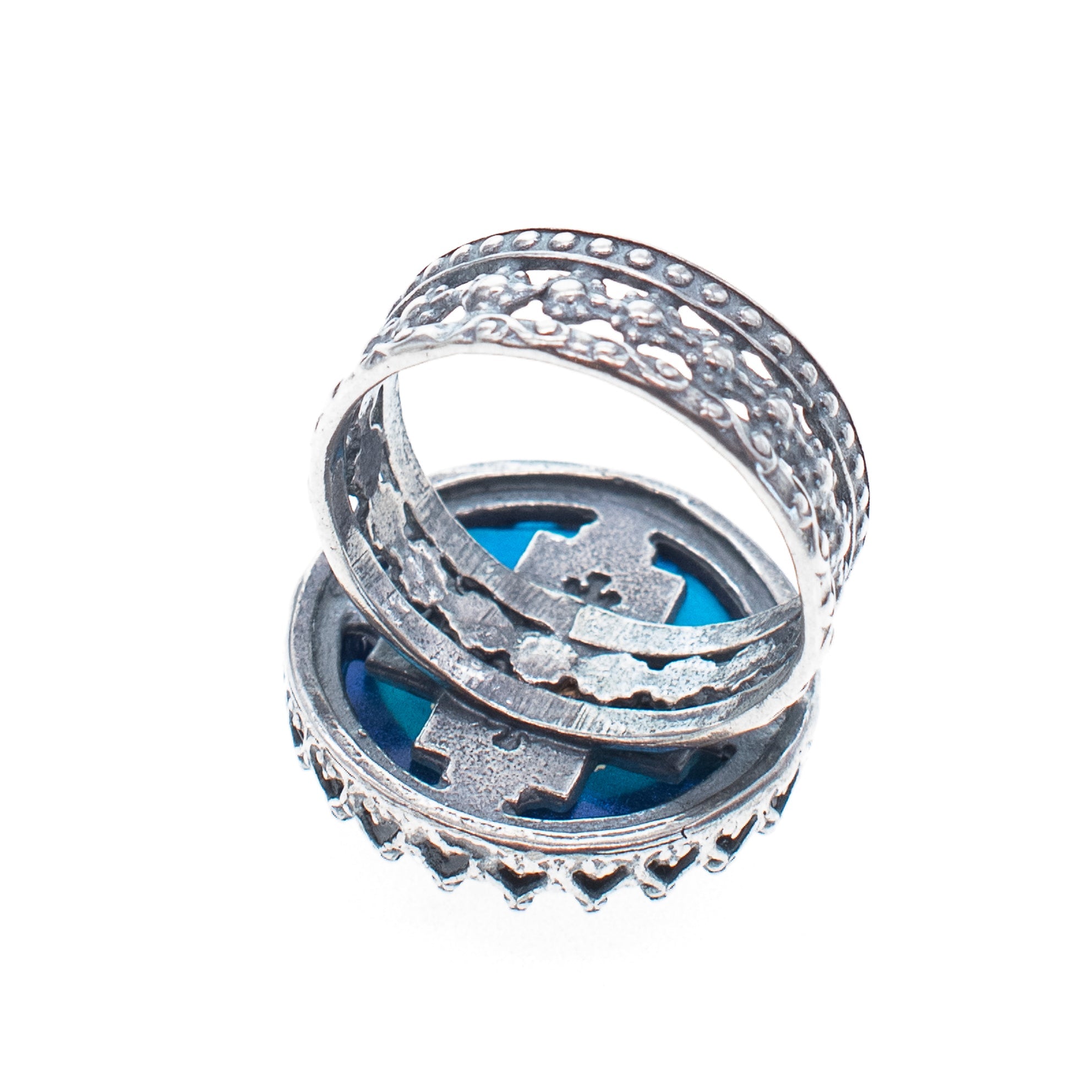 R 25e12 dark crystal ring