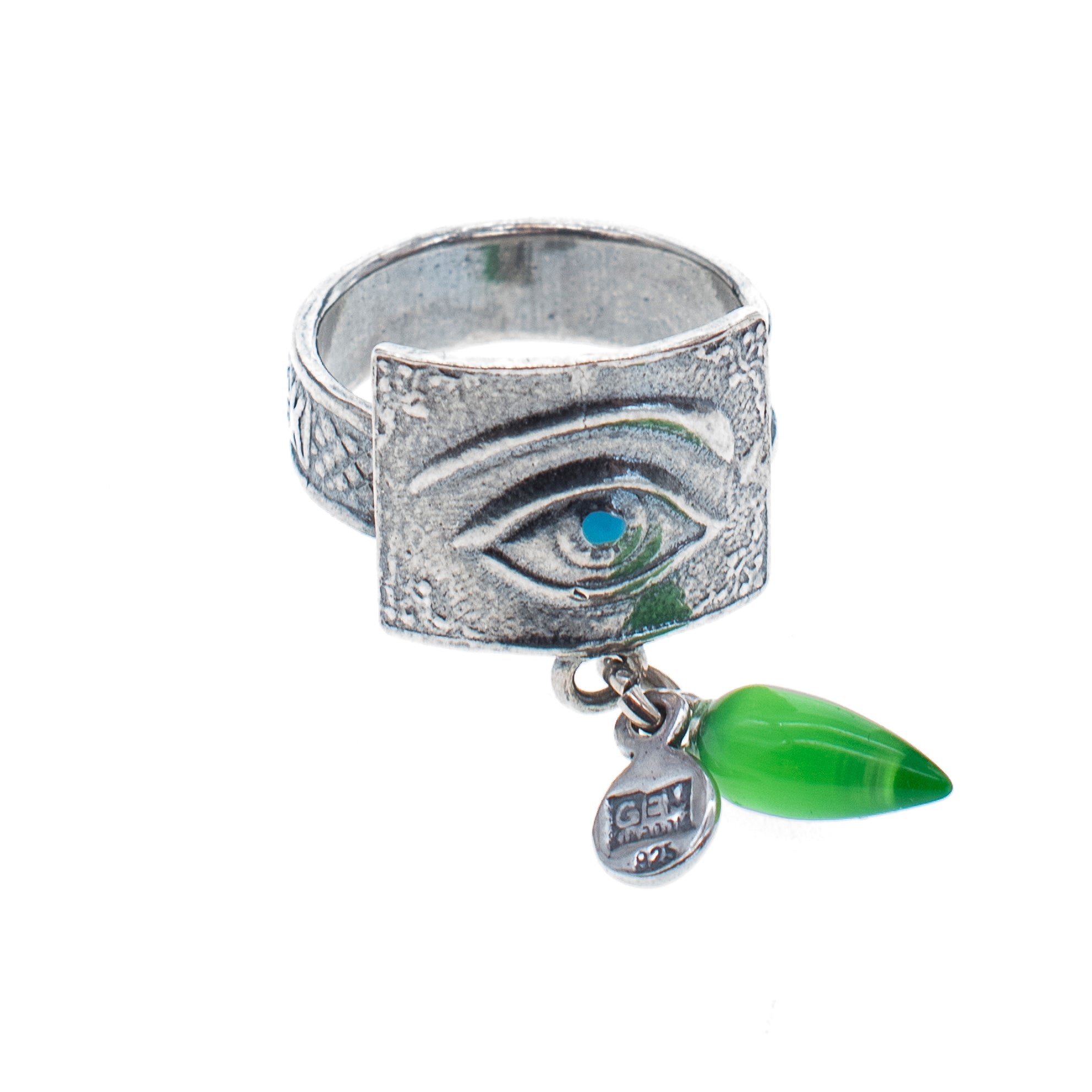 R 25e23 Ex Voto Eye ring