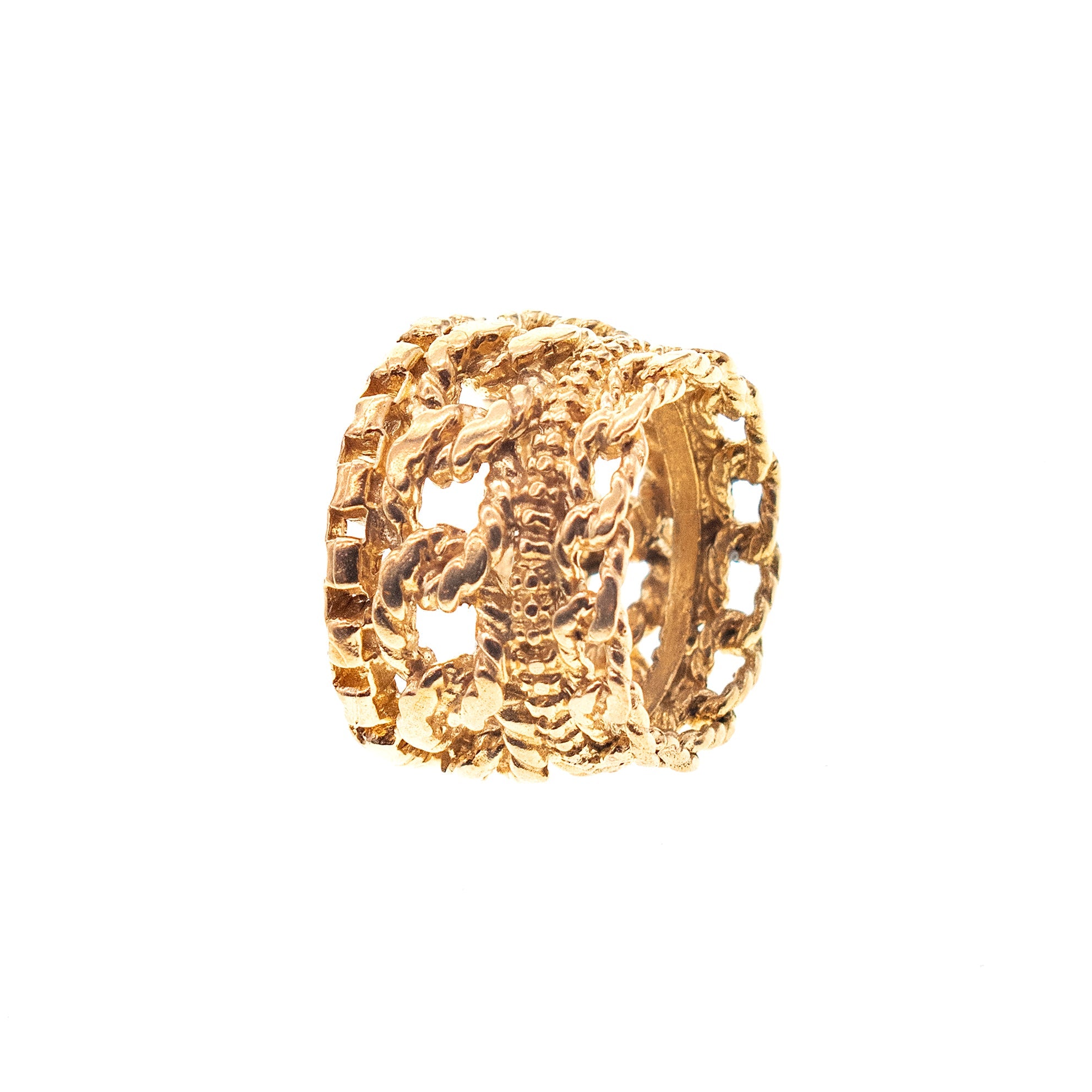 R 26g08 Solid stacked ring