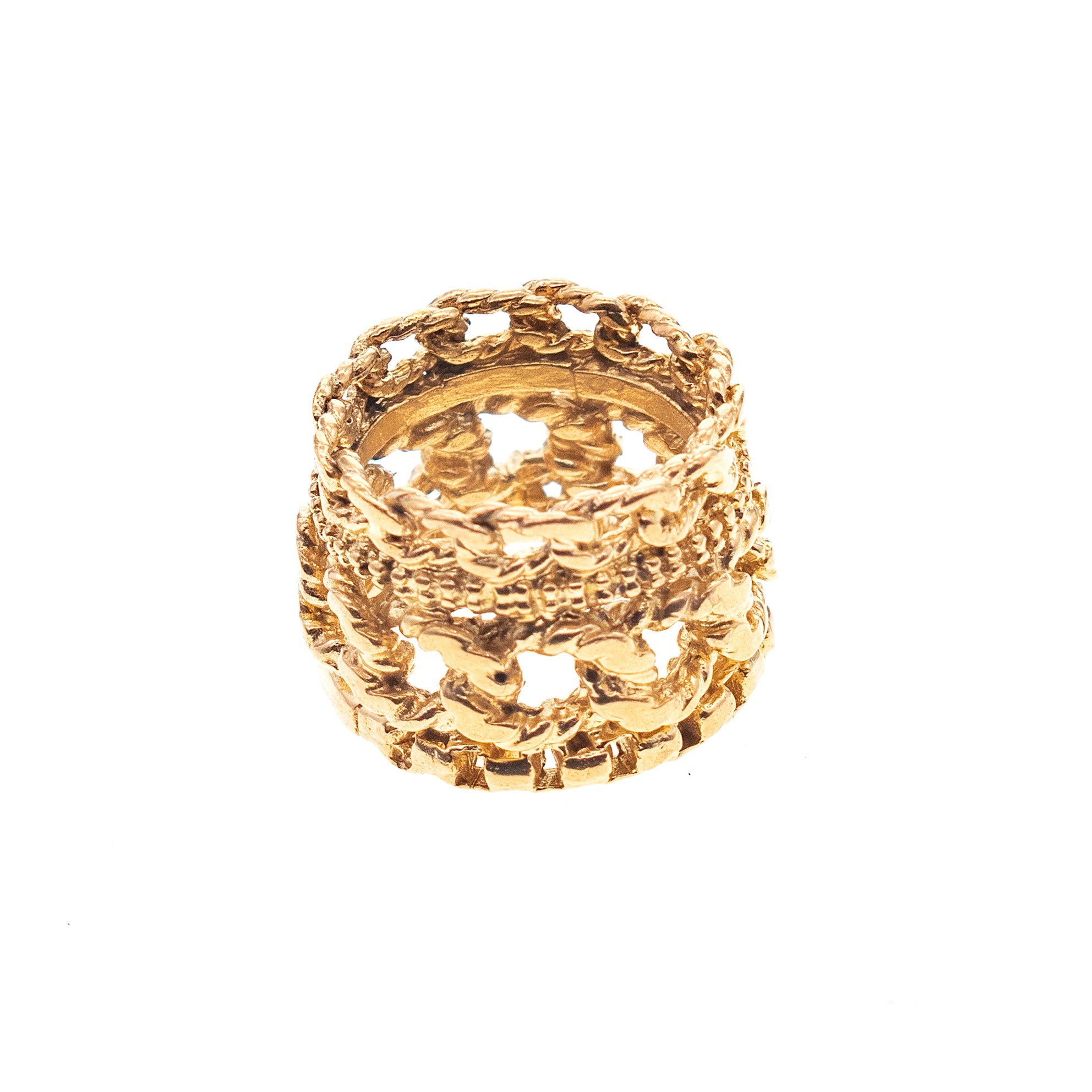 R 26g08 Solid stacked ring