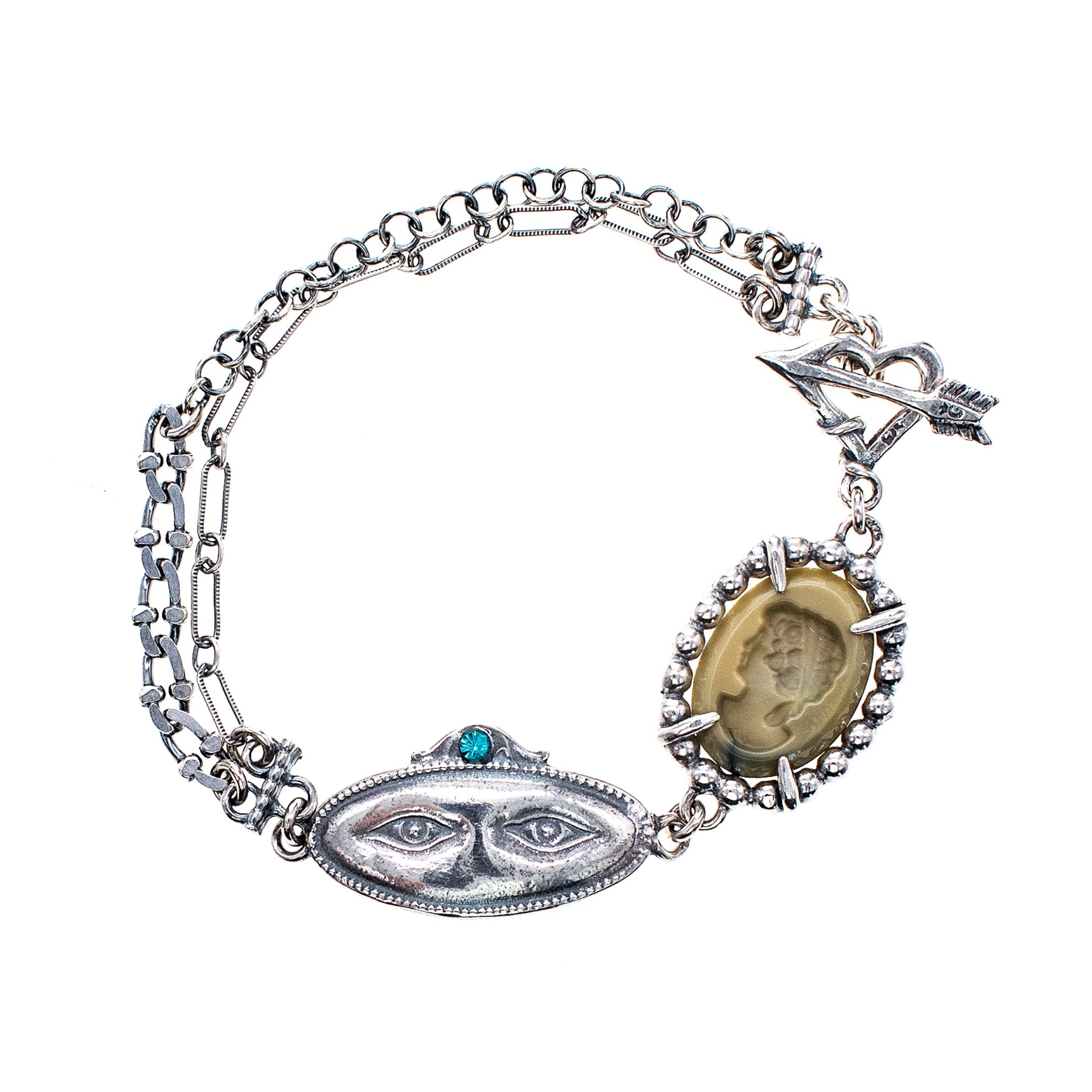 B 25e05 Ex-Voto Cameo Bracelet
