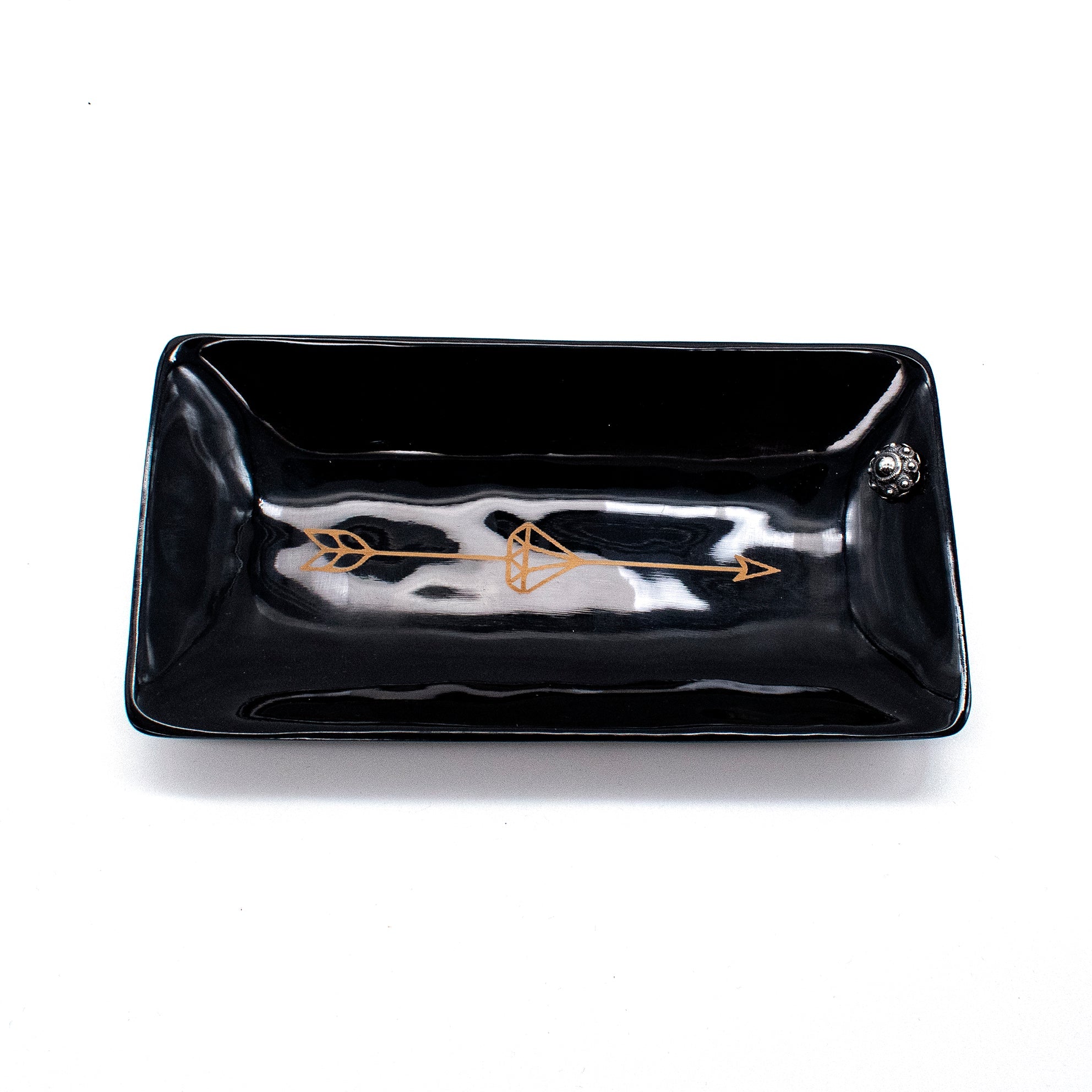 24h10 Black Horn Tray