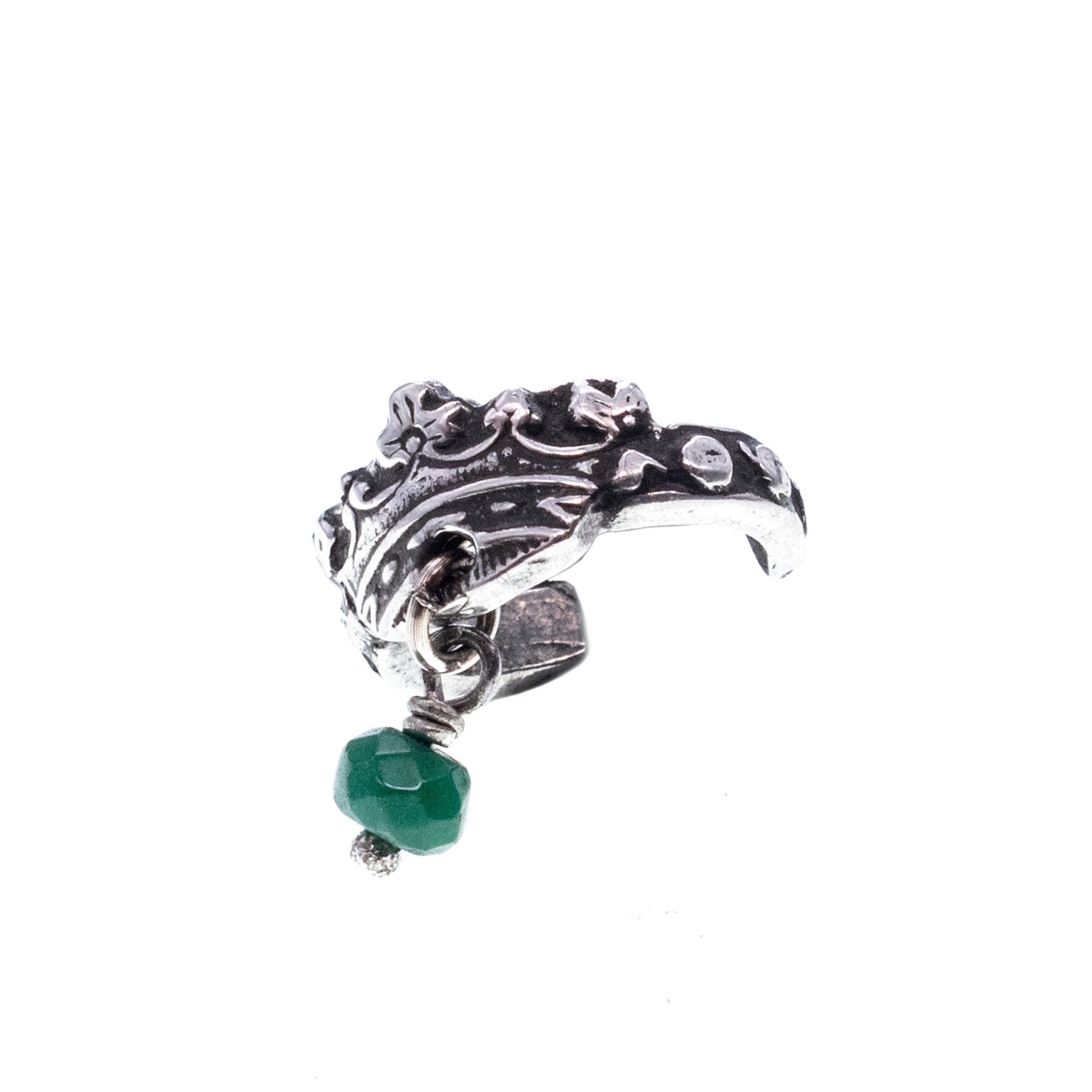 Ear cuff silver 23