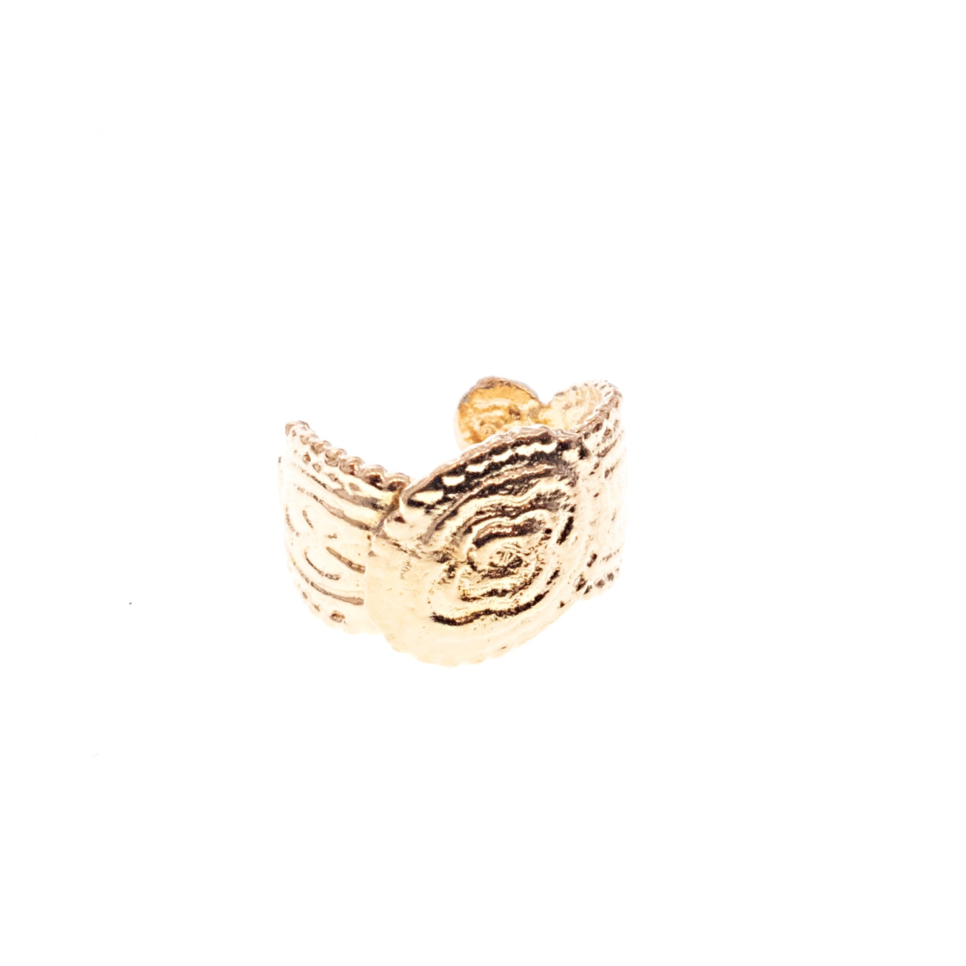 Ear cuff gold 17